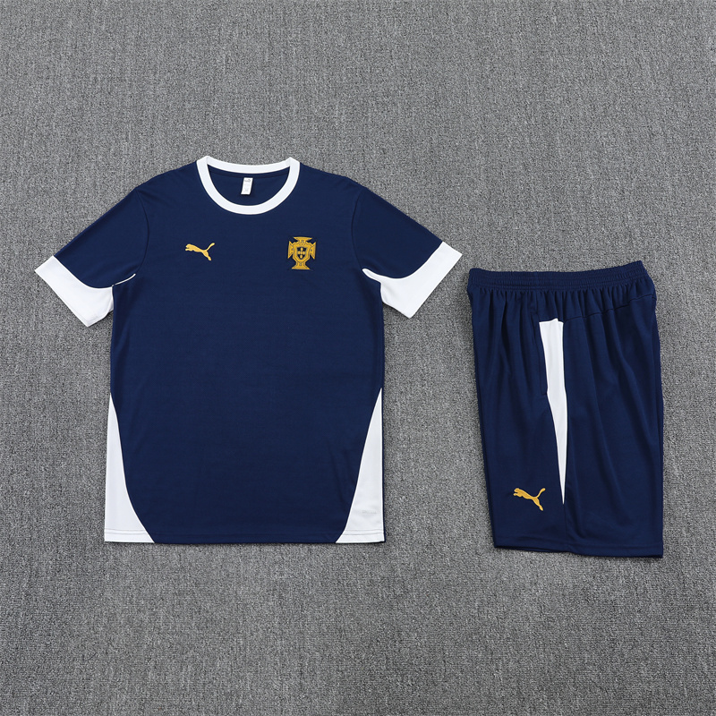 2025 Portugal Short Sleeve Training Suit/2025葡萄牙短袖训练服