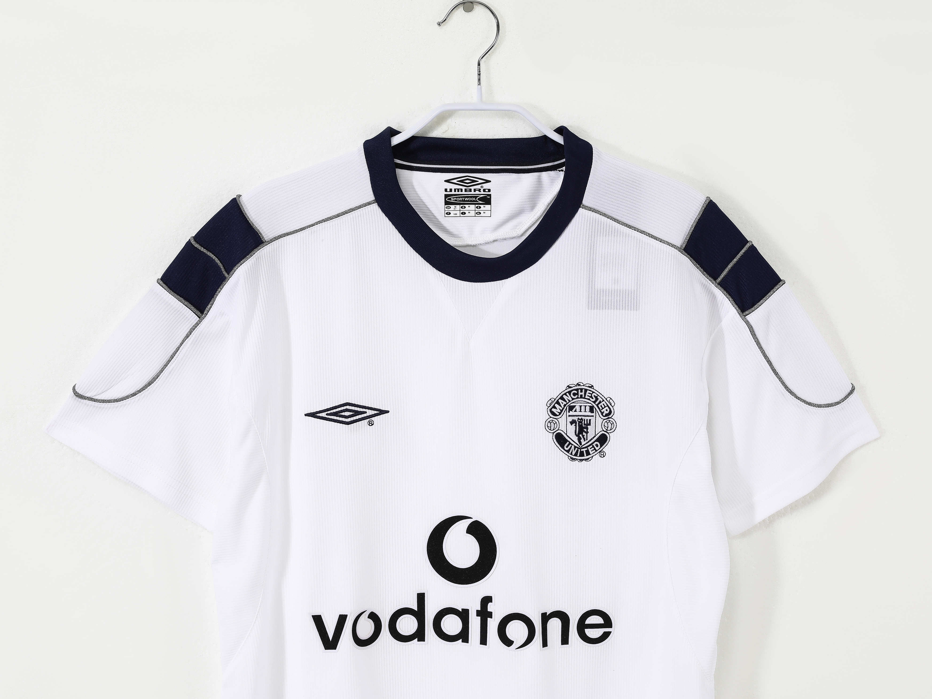 00-01 Manchester United Away Retro Jersey/00-01曼联客场