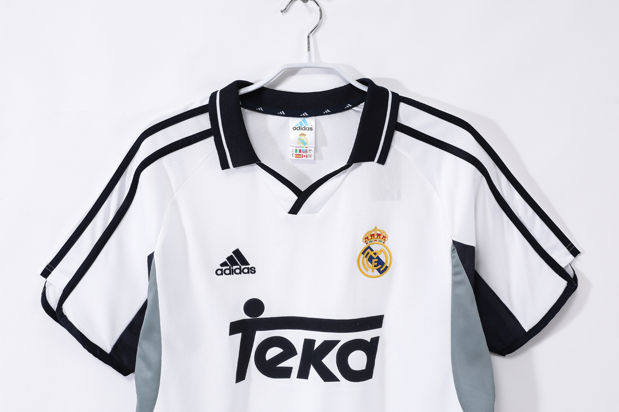 2000-01 Real Madrid Home Retro Jersey/00-01皇马主场