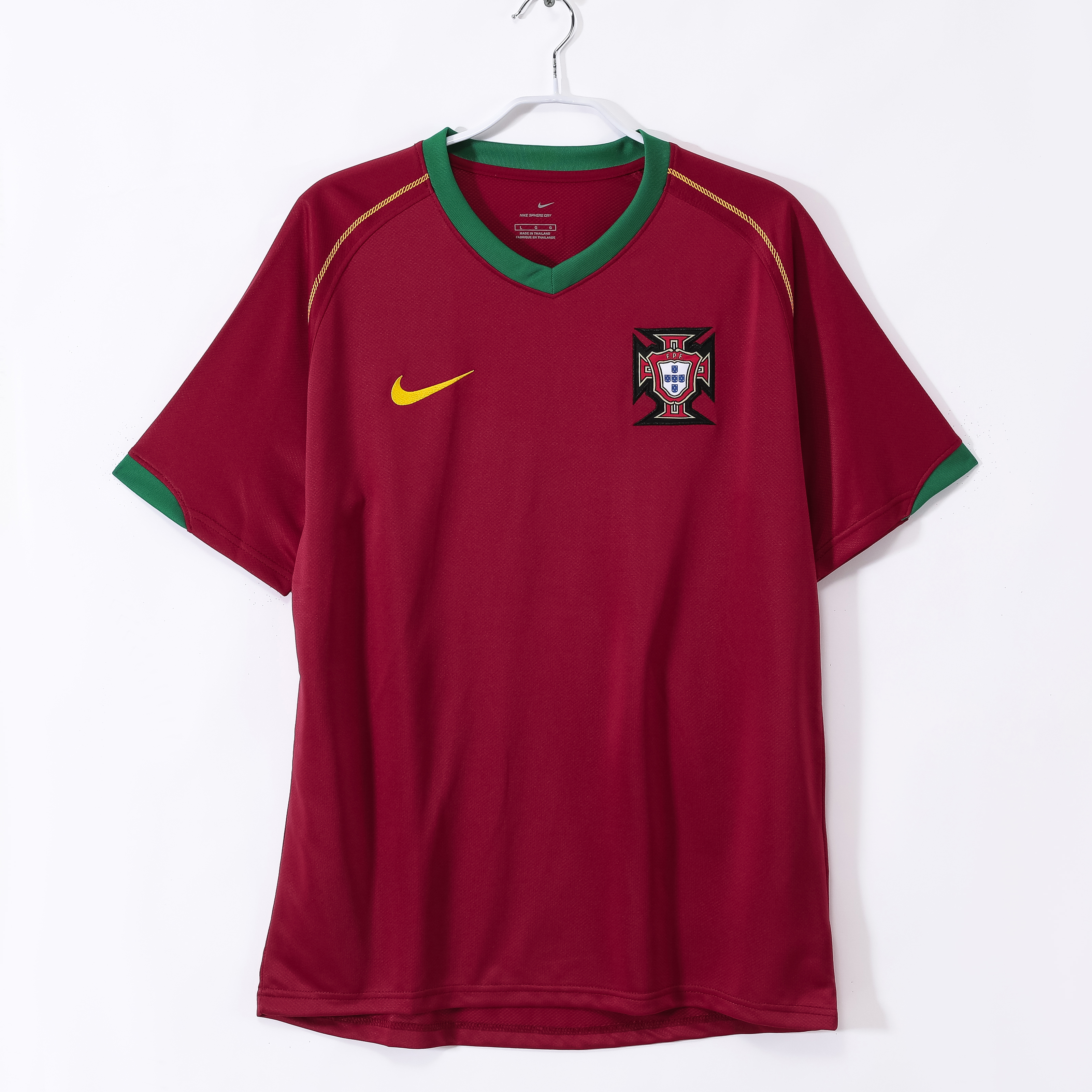 2006 Portugal Home Retro Jersey/2006葡萄牙主场