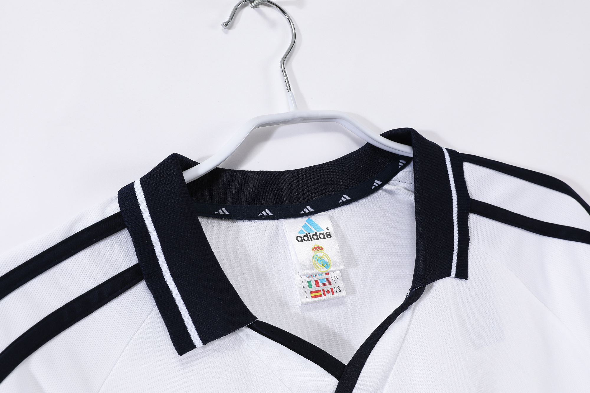 2000-01 Real Madrid Home Retro Jersey/00-01皇马主场