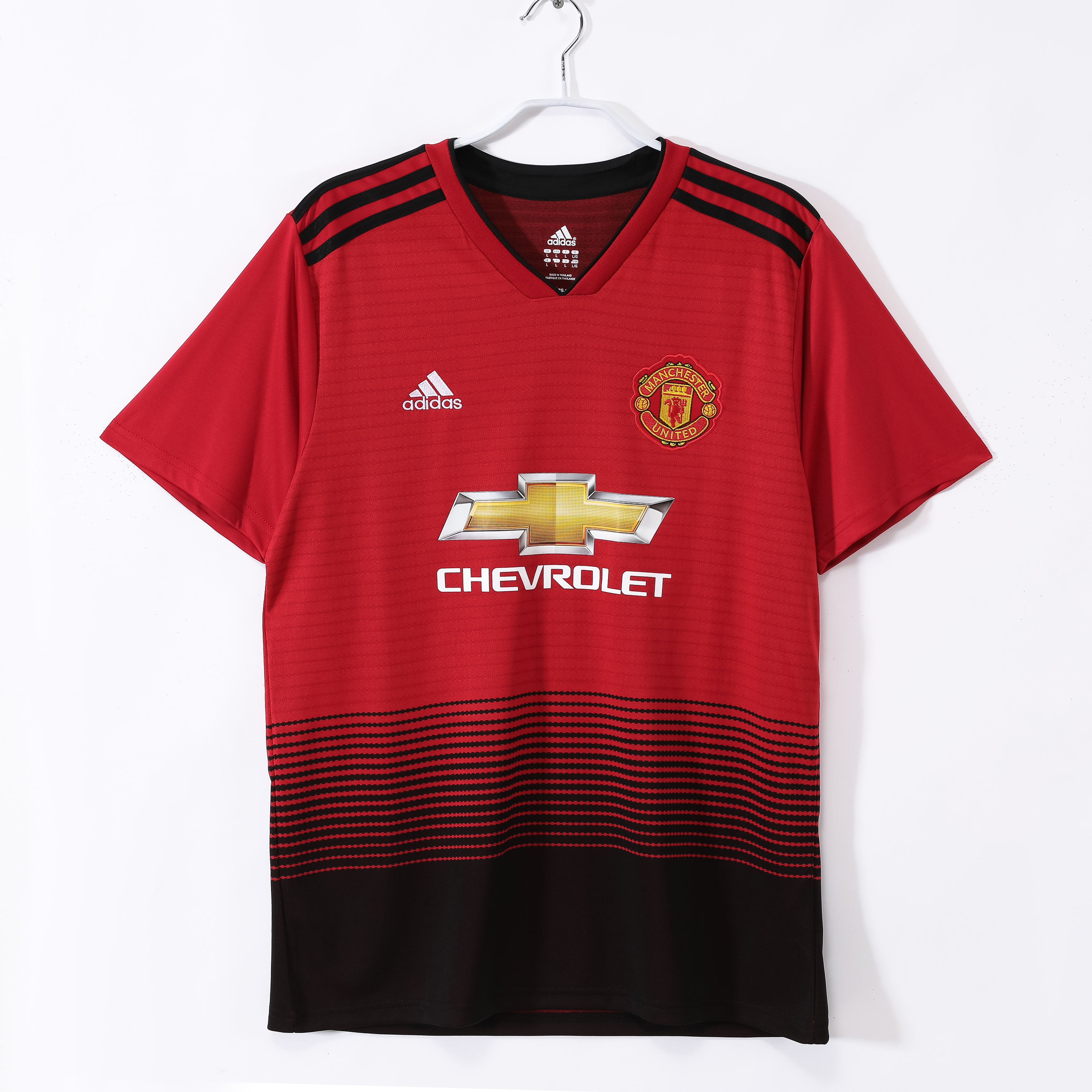 18-19 Manchester United Home Red Retro Jersey/18-19曼联主场