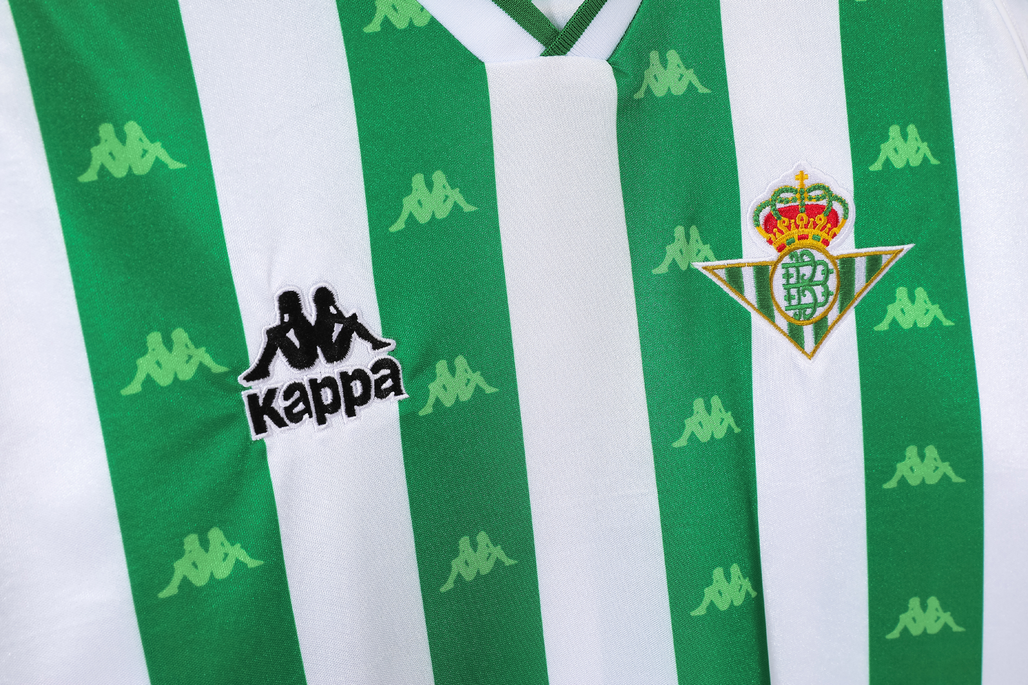 95-97 Real Betis Home Long Sleeve Retro Jersey/95-97贝蒂斯主场长袖