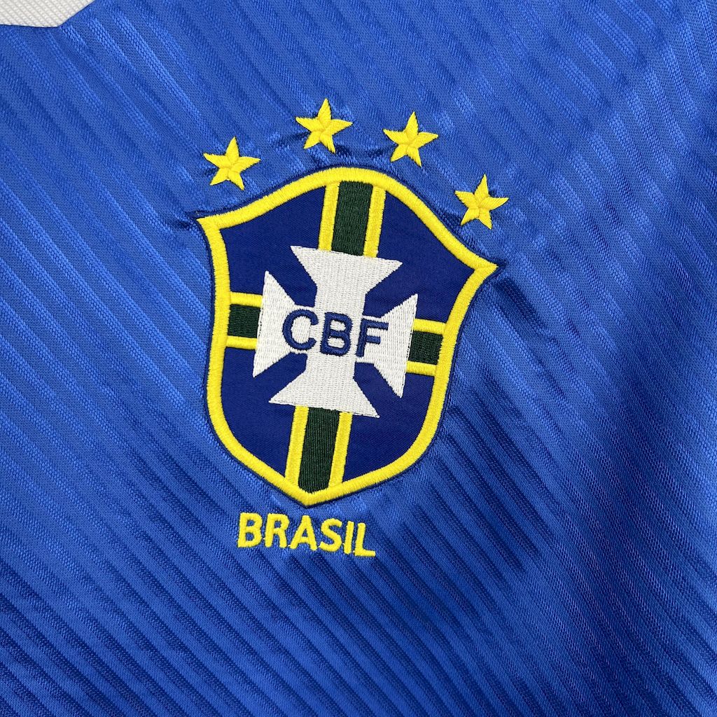 1994 Brazil Away Blue Retro Jersey/1994巴西客场