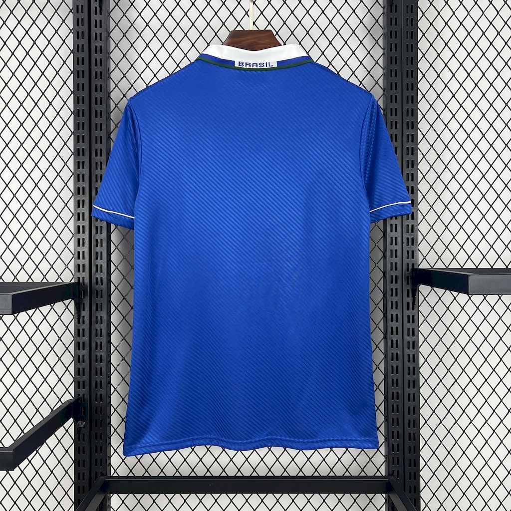 1994 Brazil Away Blue Retro Jersey/1994巴西客场