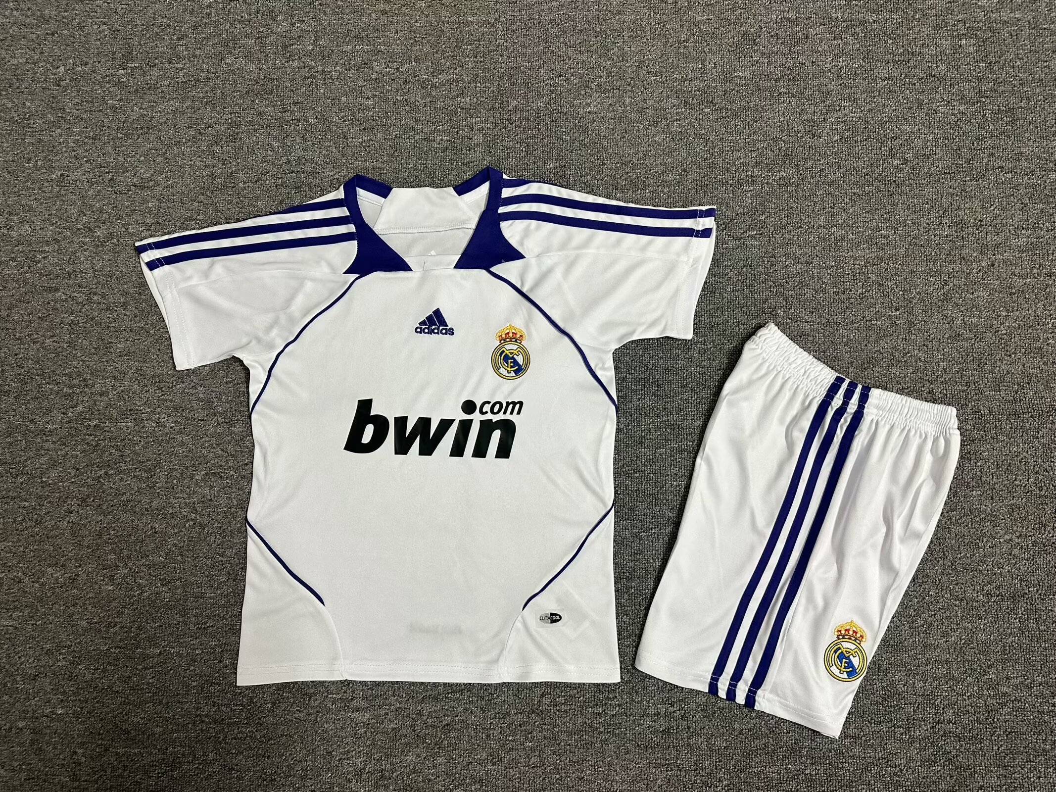 07-08 Real Madrid Home Kid Kit/07-08皇马主场童装
