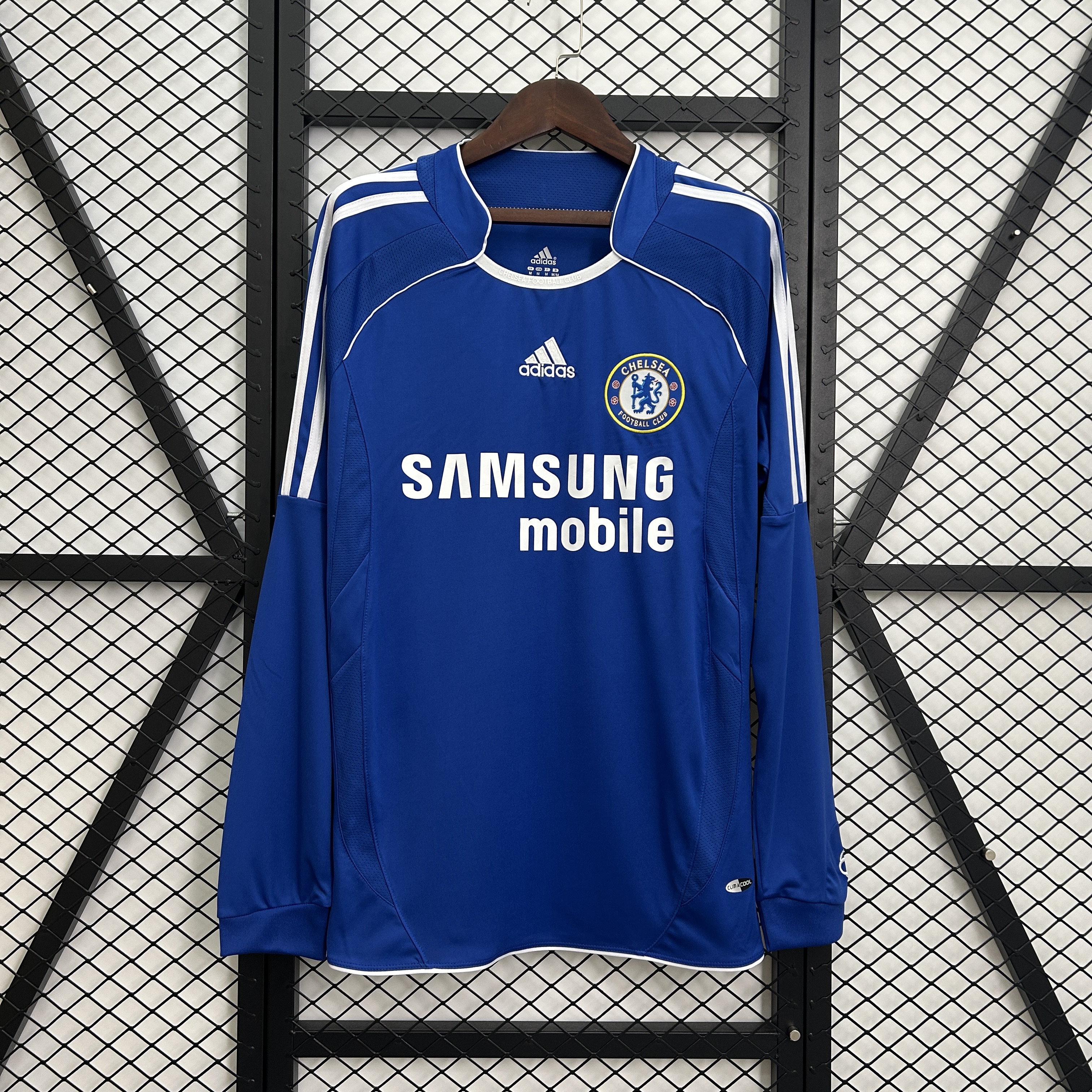 06-07 Chelsea Home Long Sleeve Retro Jersey/ 06-07切尔西主场复古长袖