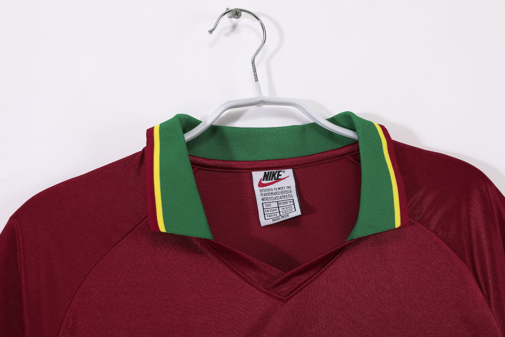 1998 Portugal Home Retro Jersey/1998葡萄牙主场