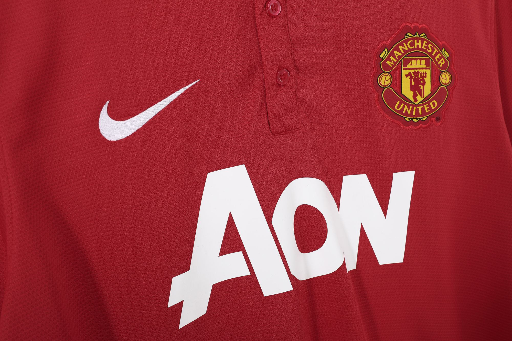 13-14 Manchester United Home Retro Jersey/13-14曼联主场