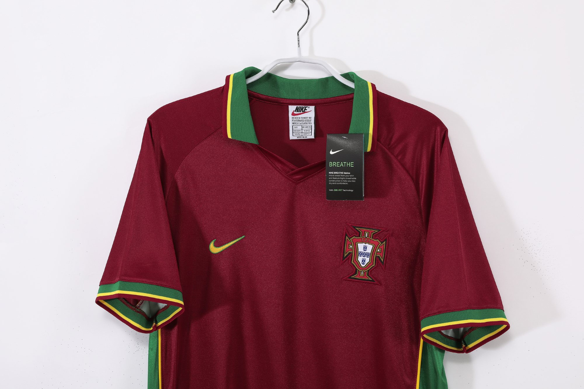 1998 Portugal Home Retro Jersey/1998葡萄牙主场