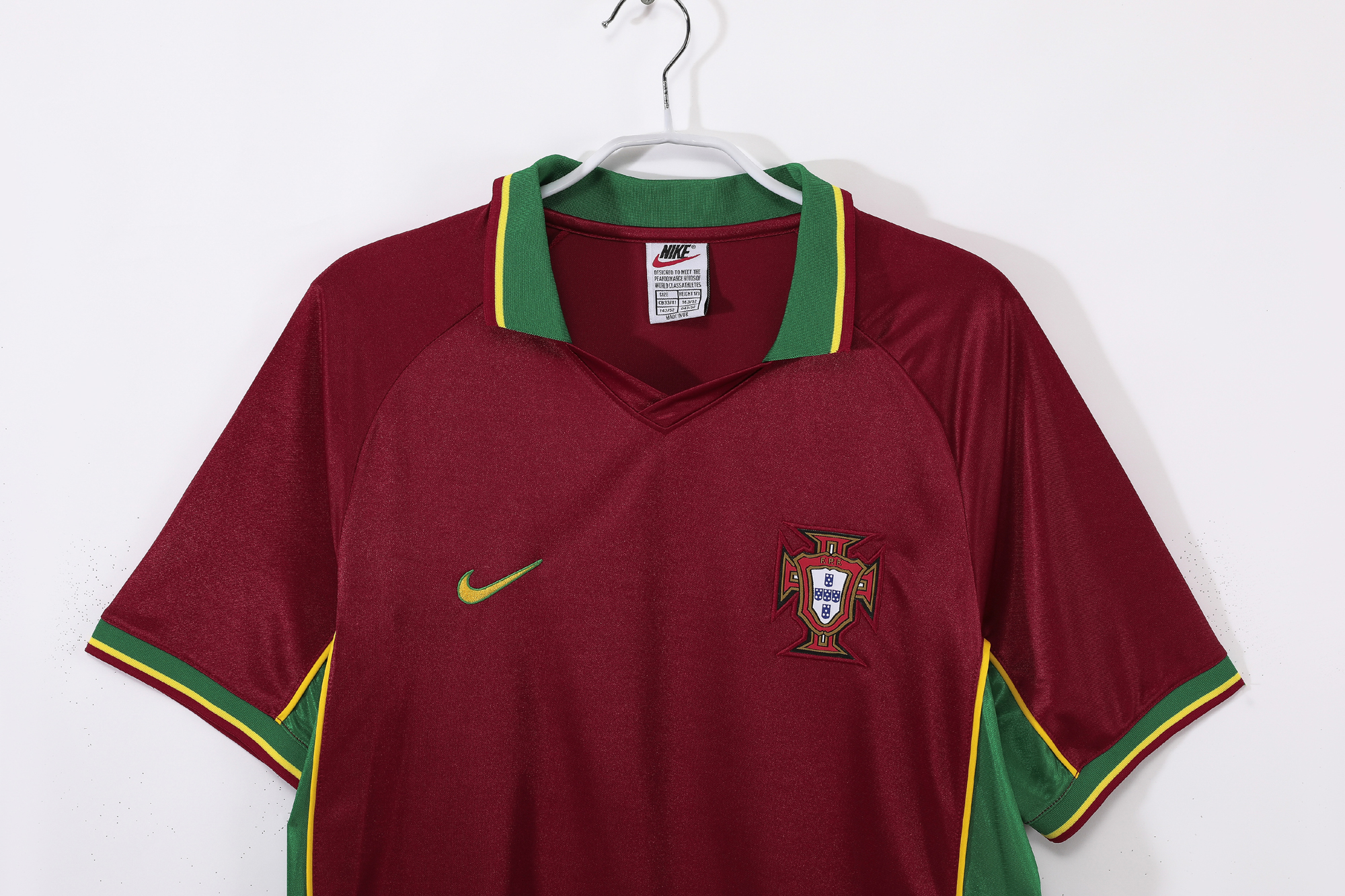 1998 Portugal Home Retro Jersey/1998葡萄牙主场