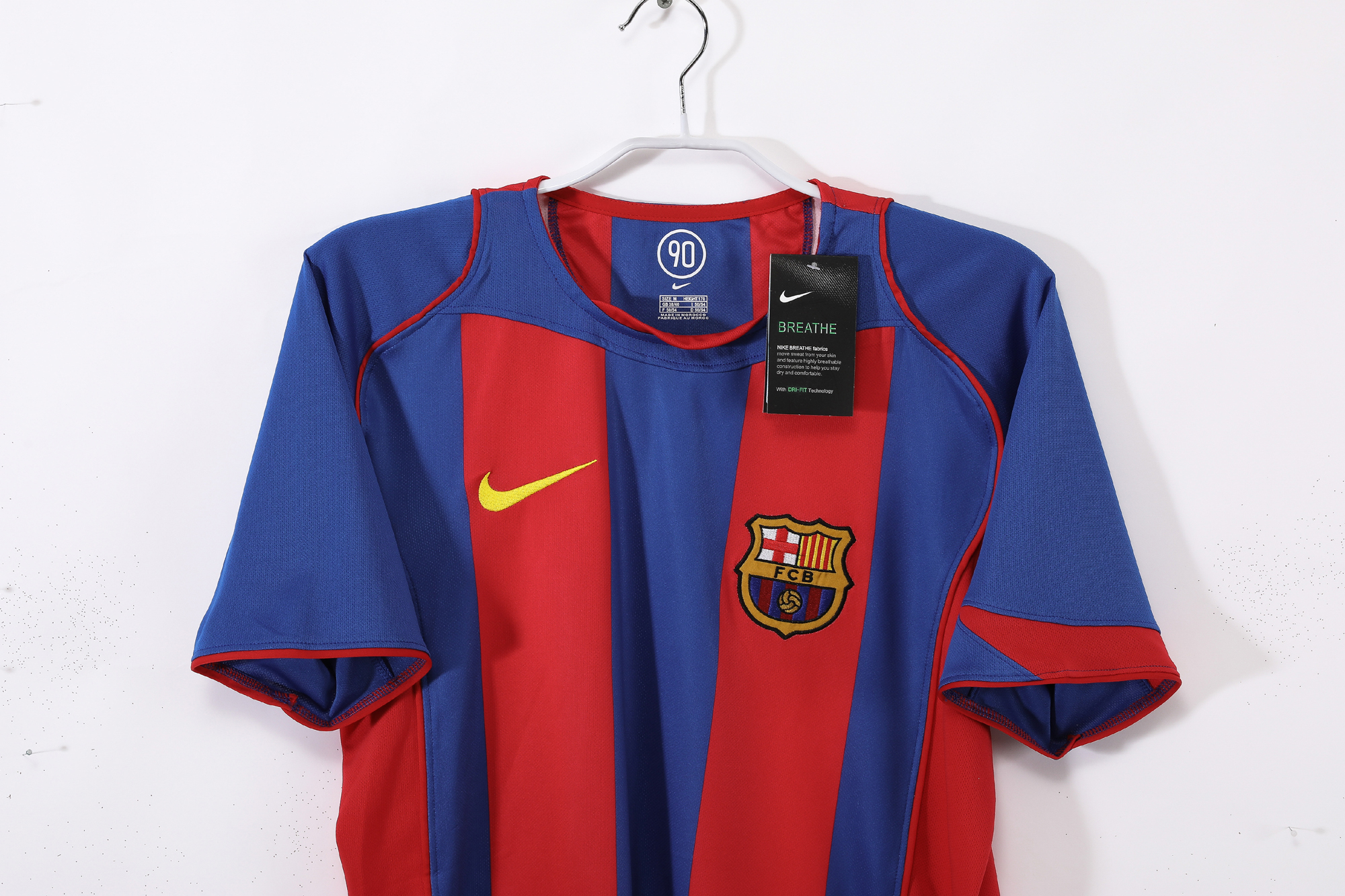 04-05 Barcelona Home Retro Jersey/04-05巴萨主场