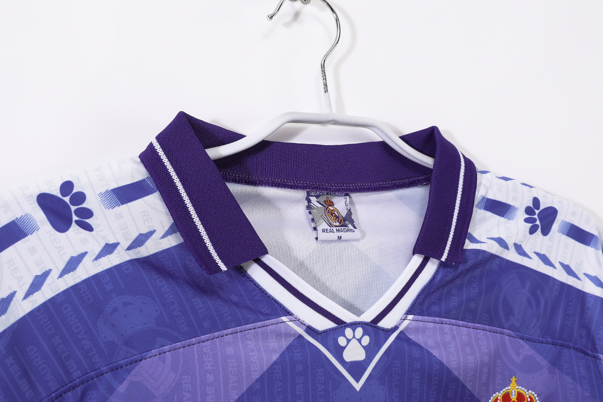 96-97 Real Madrid Away Retro Jersey/96-97皇马客场
