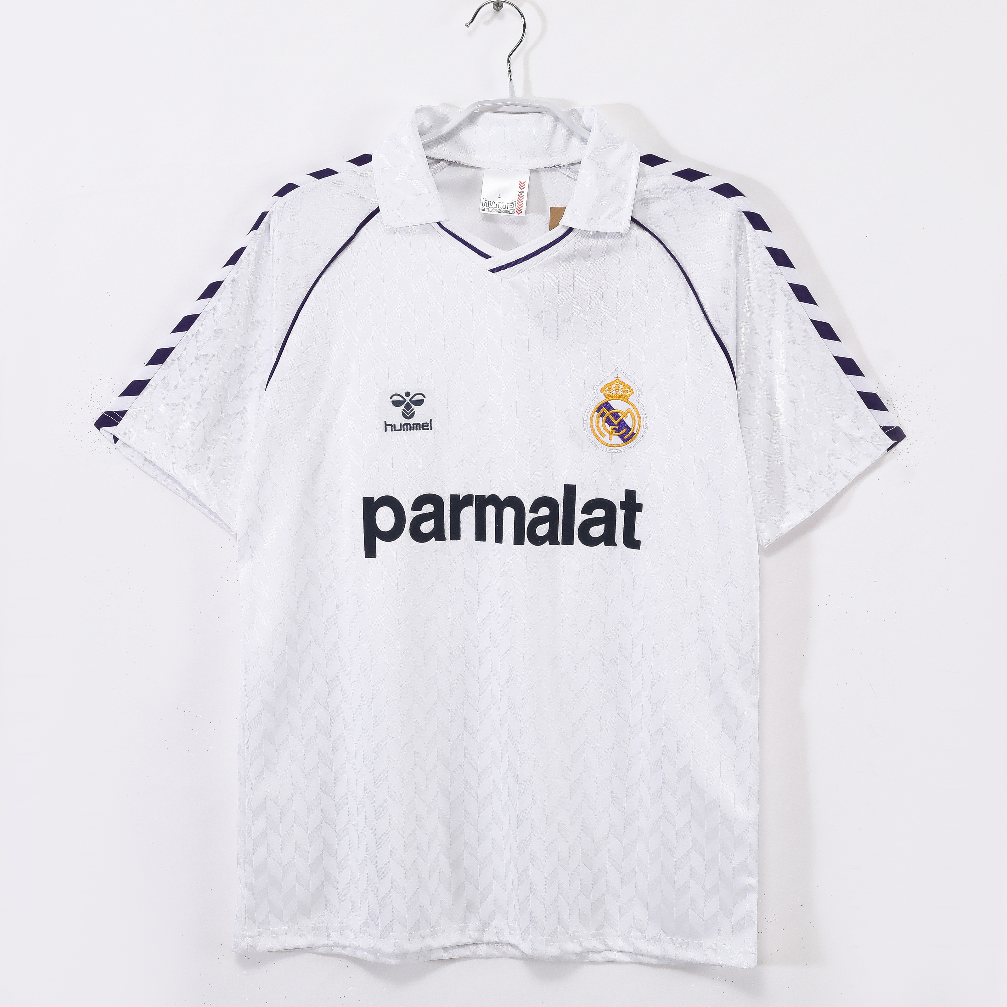 86-87 Real Madrid Home Retro Jersey/86-87皇马主场