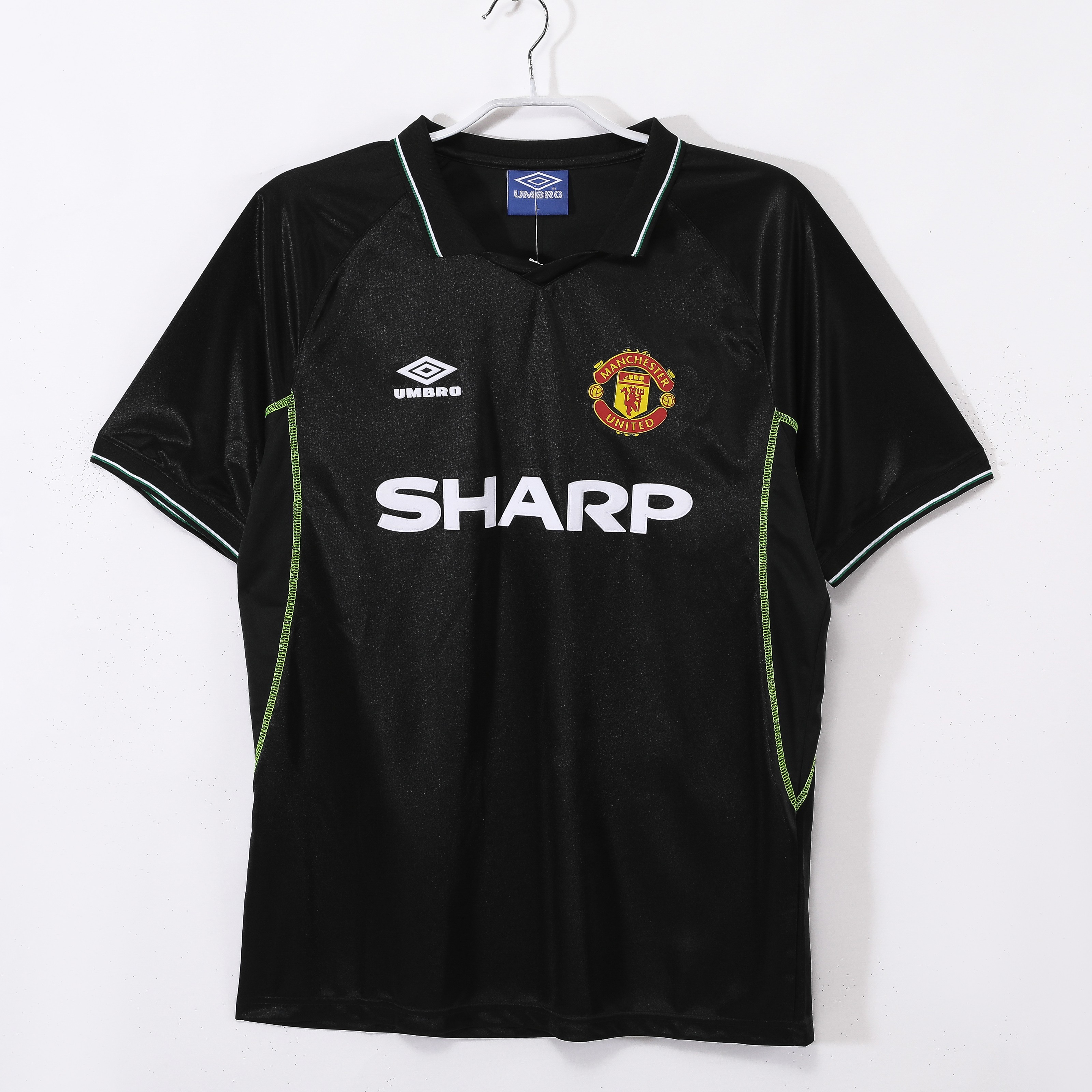 98-99 Manchester United Third Retro Jersey/98-99曼联第二客场