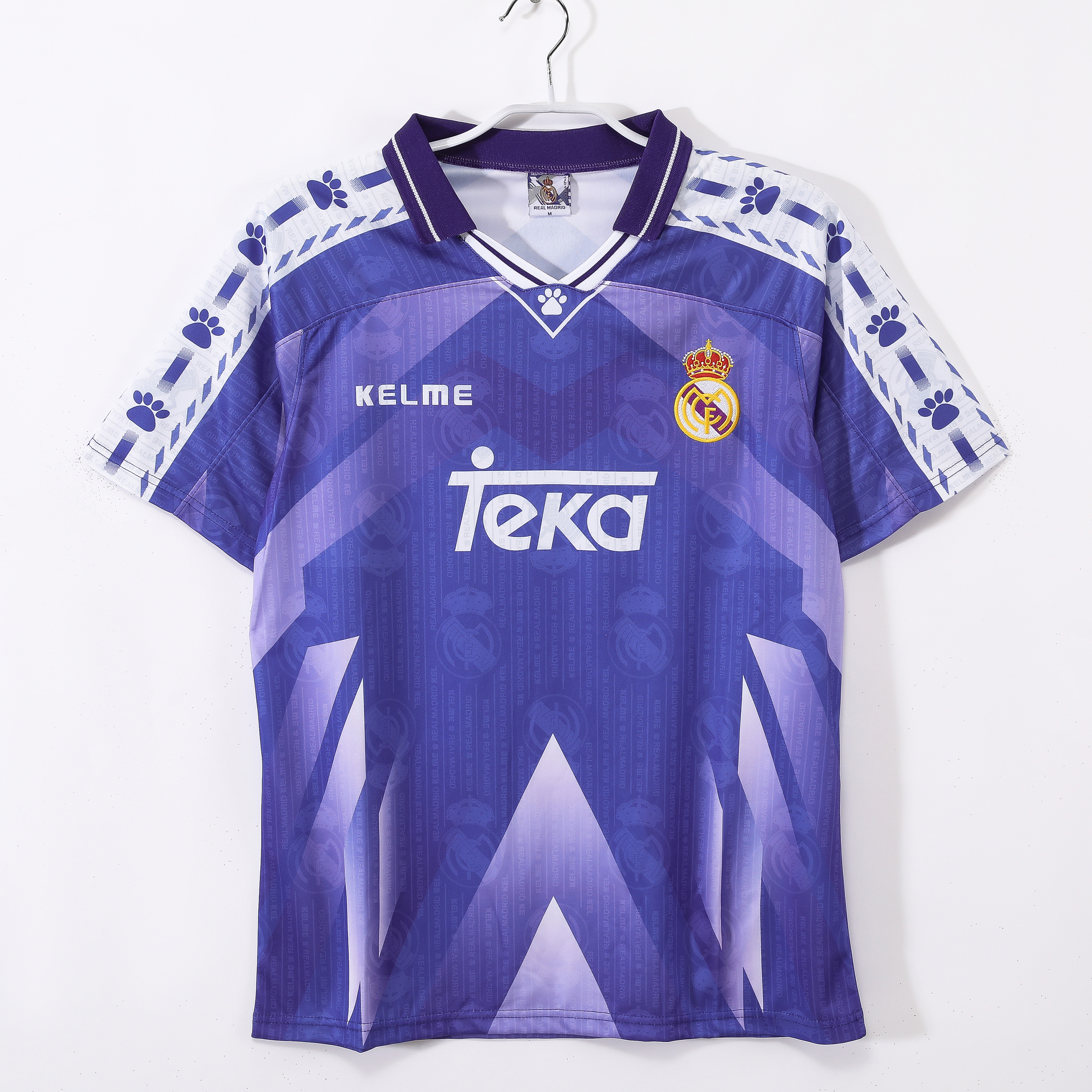 96-97 Real Madrid Away Retro Jersey/96-97皇马客场