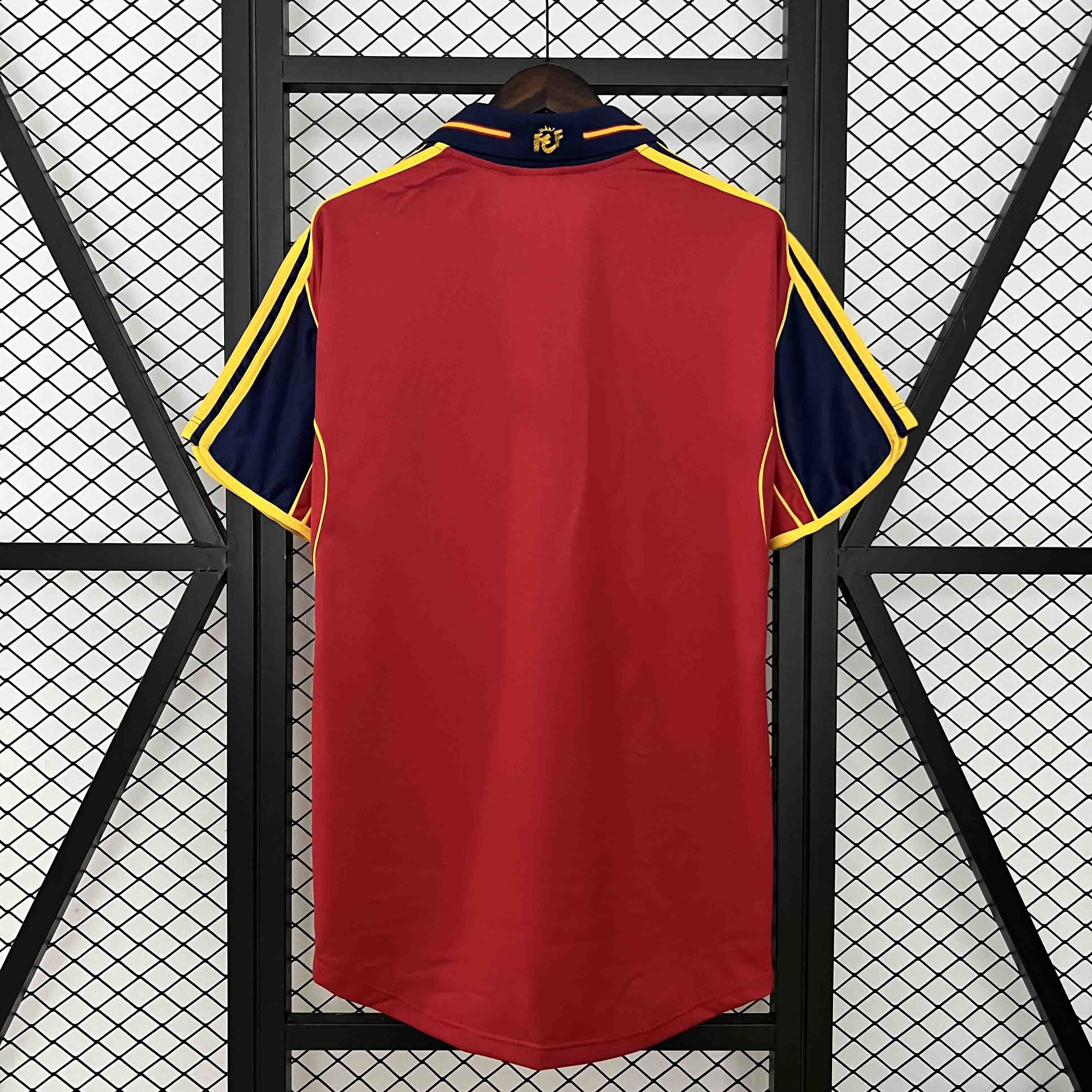 2000 Spain Home Retro Jersey/2000西班牙主场