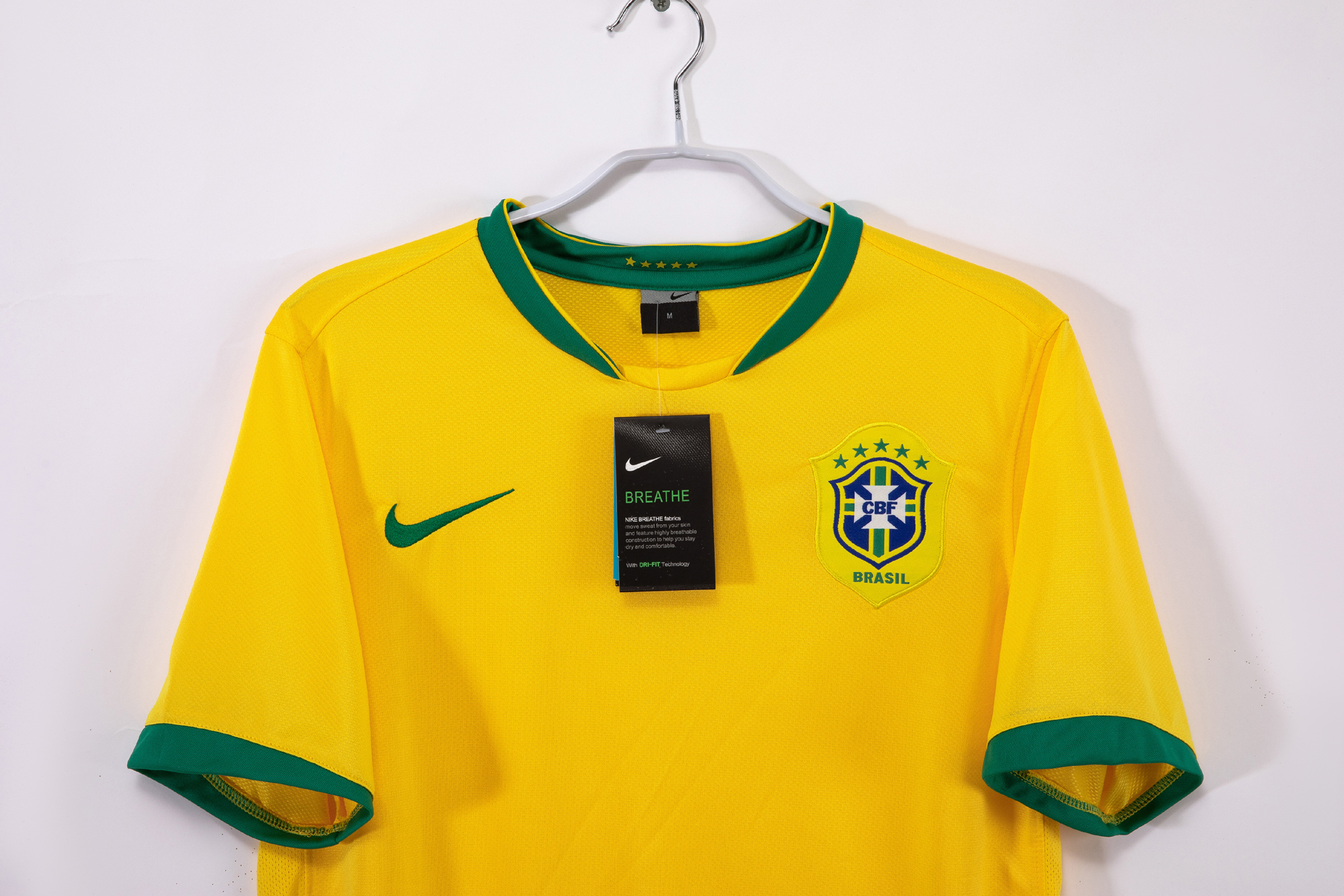 2006 Brazil Home Retro Jersey/2006巴西主场