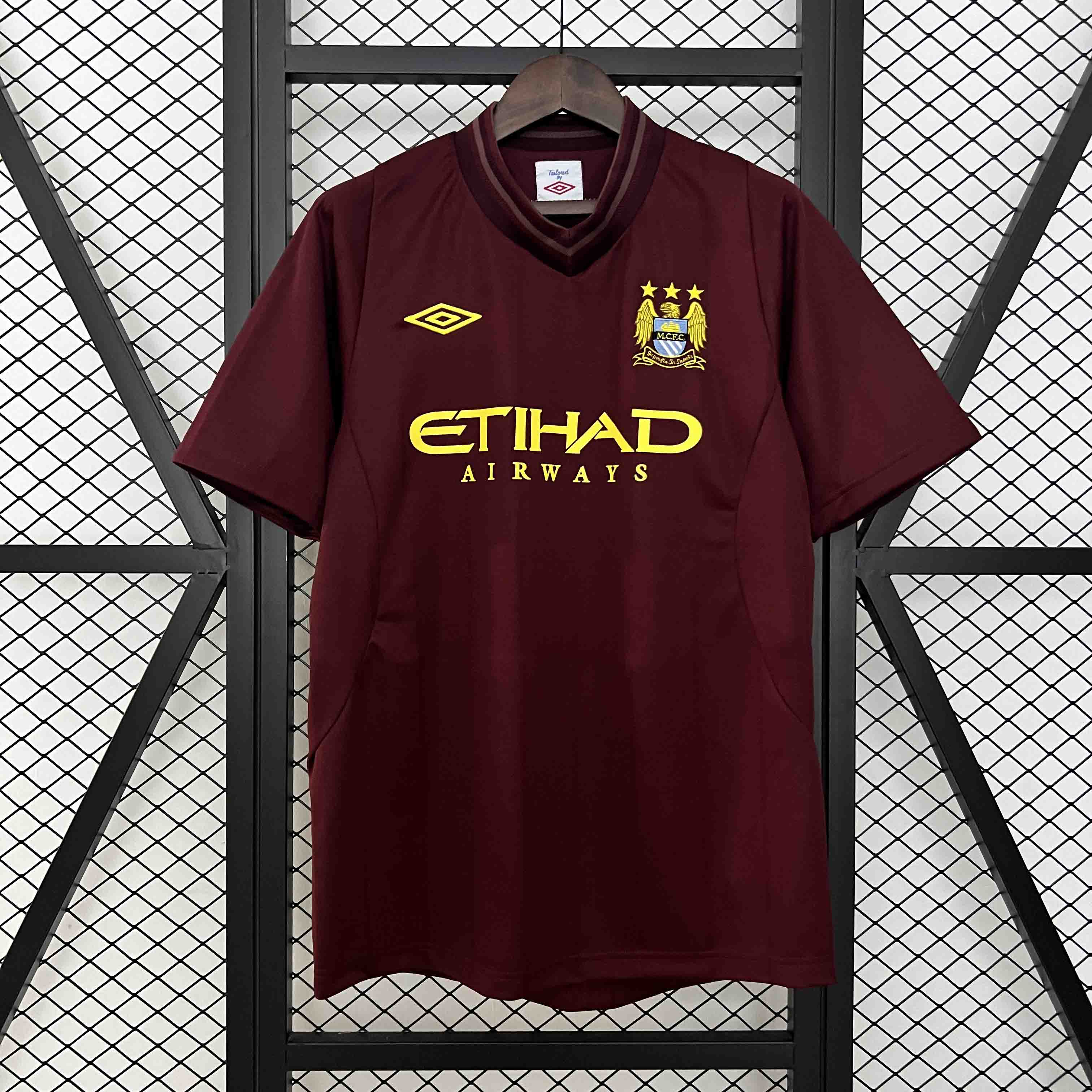12-13 Manchester City Away Retro Jersey/ 12-13 曼城客场复古