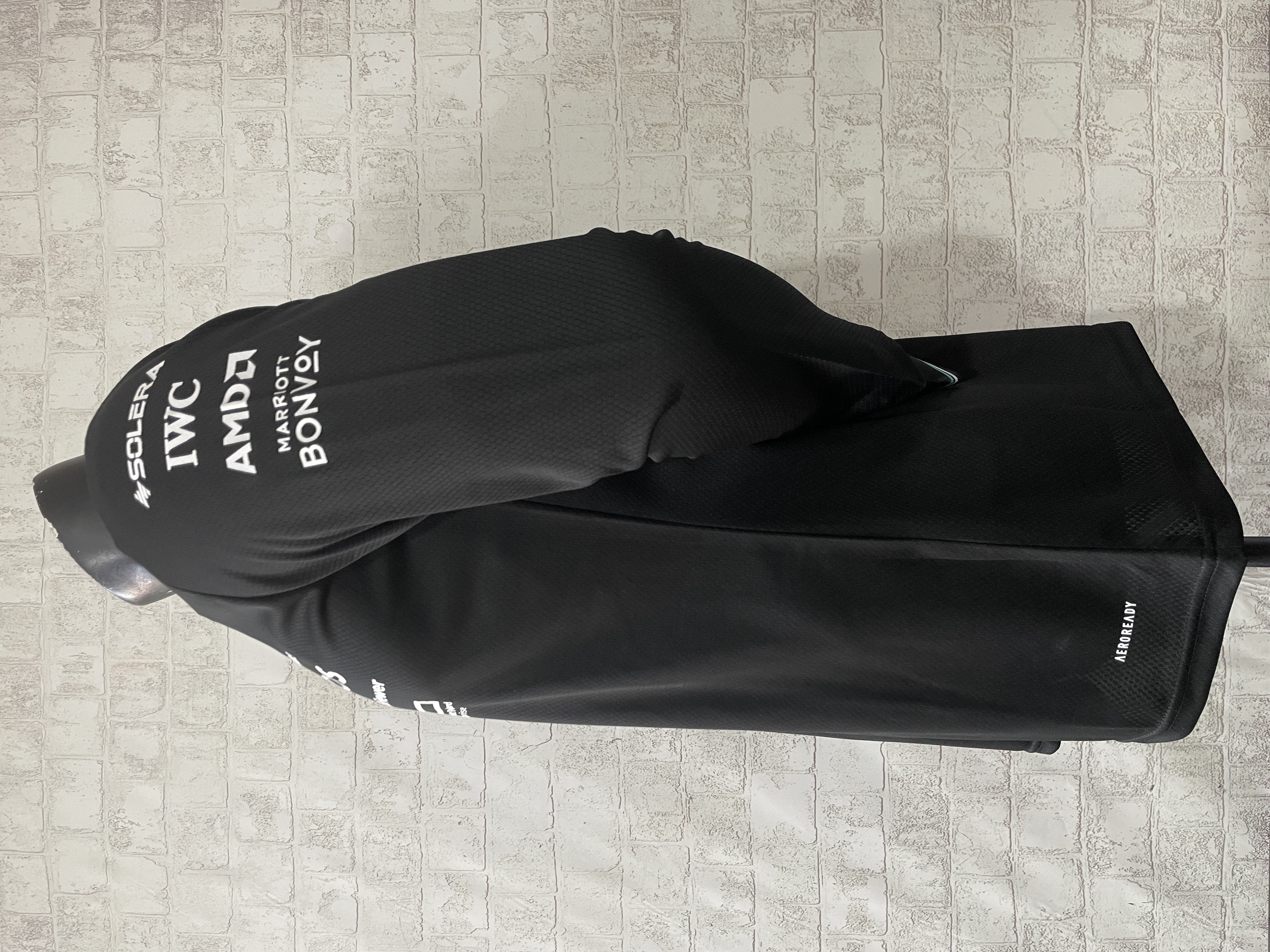 2025 F1 Mercedes Black Long Sleeve  /2025 F1梅赛德斯黑色长袖