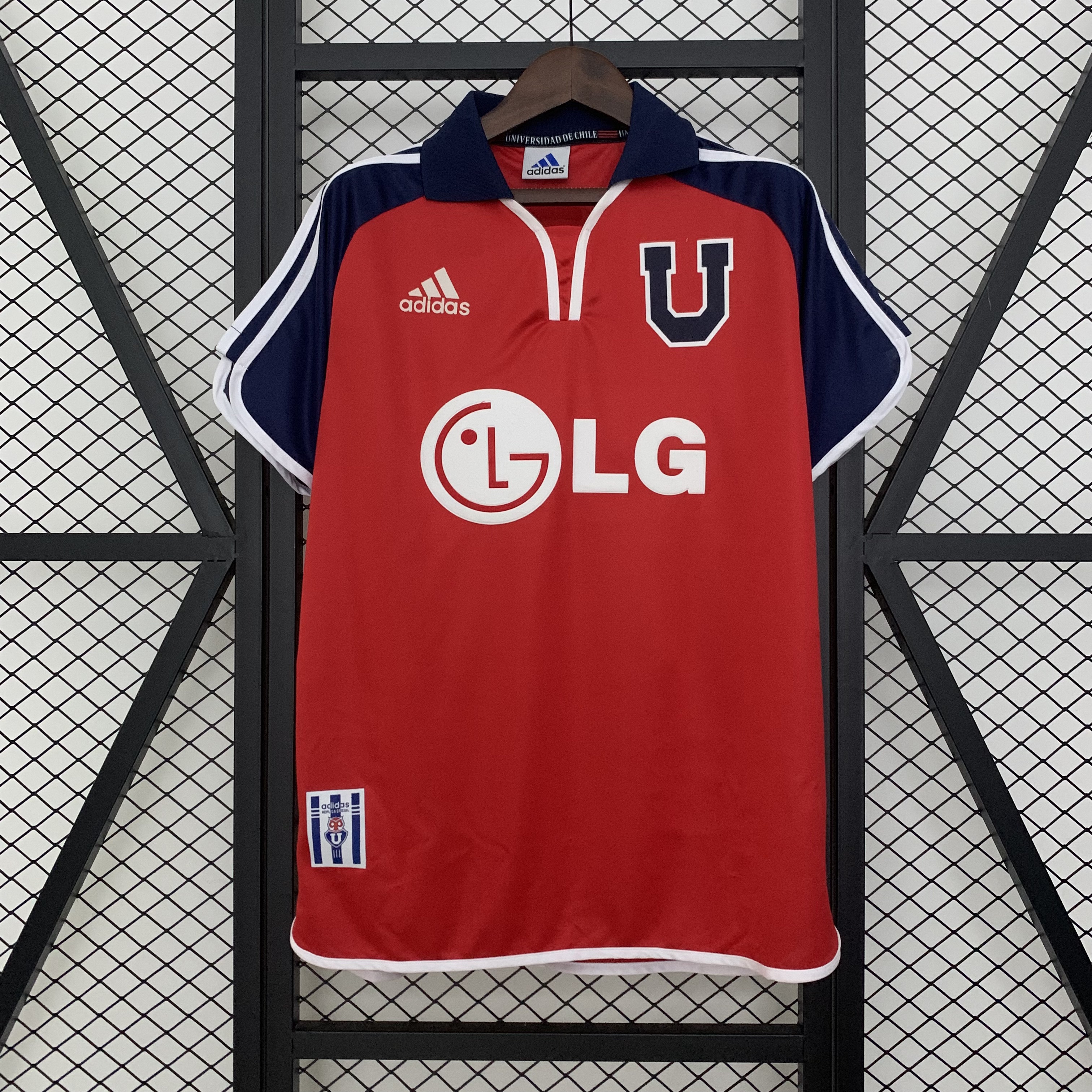 01-02 University of Chile Away Retro Jersey/01-02 智利大学生客场
