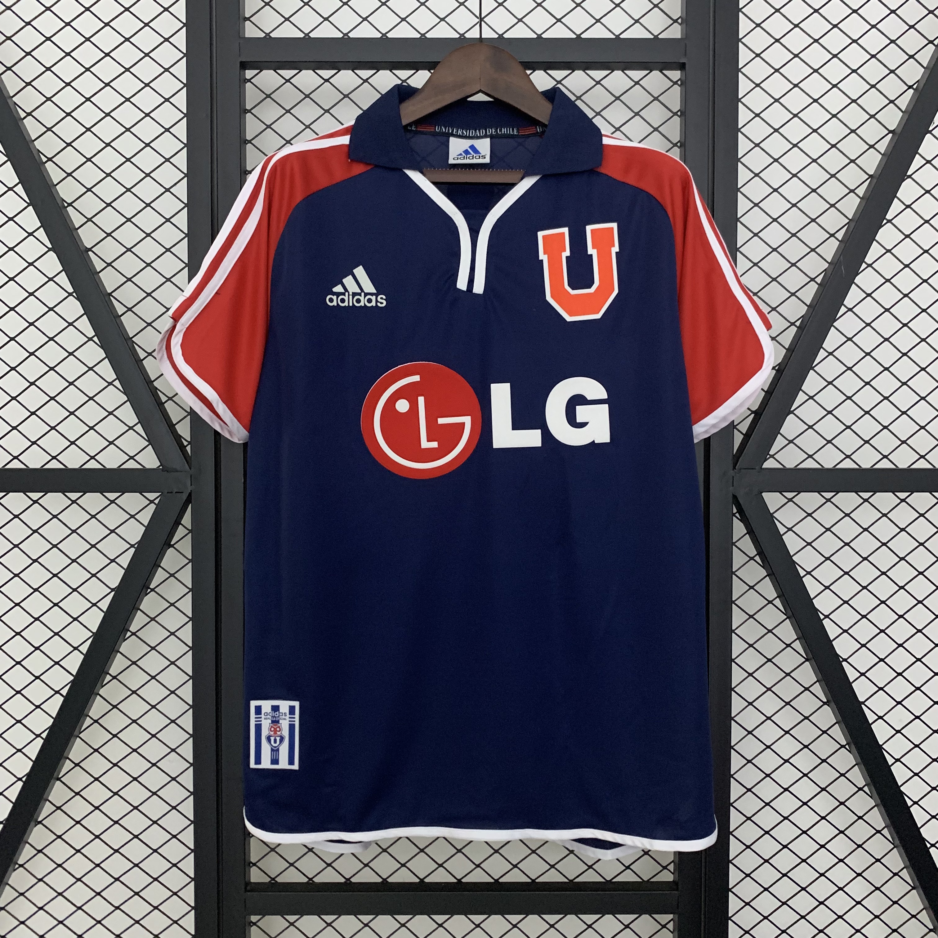 01-02 University of Chile Home Retro Jersey/01-02 智利大学生主场