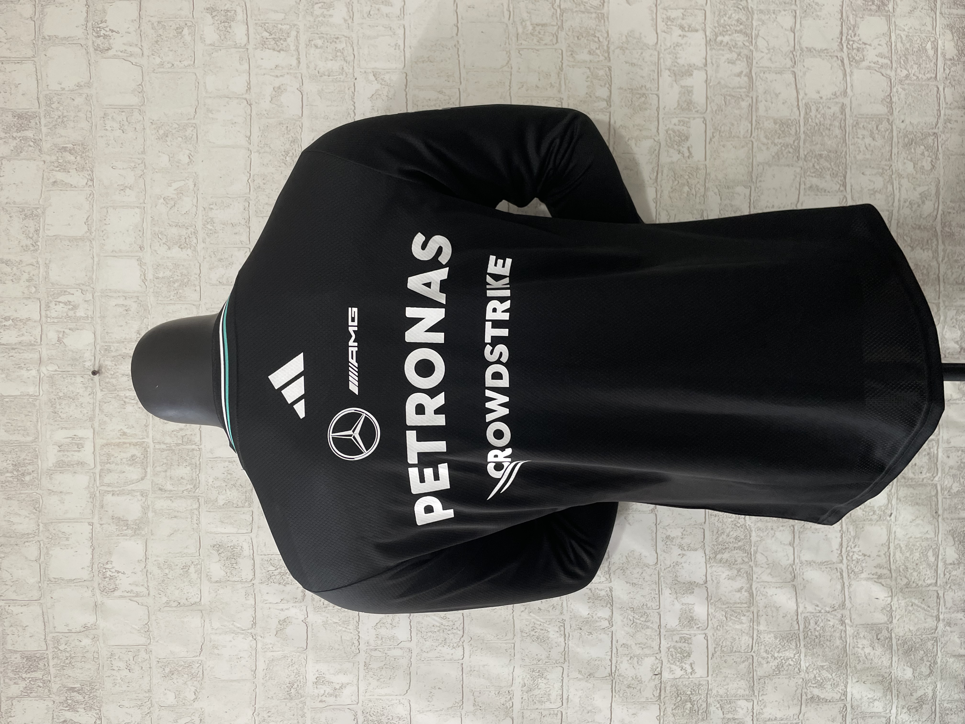 2025 F1 Mercedes Black Long Sleeve  /2025 F1梅赛德斯黑色长袖