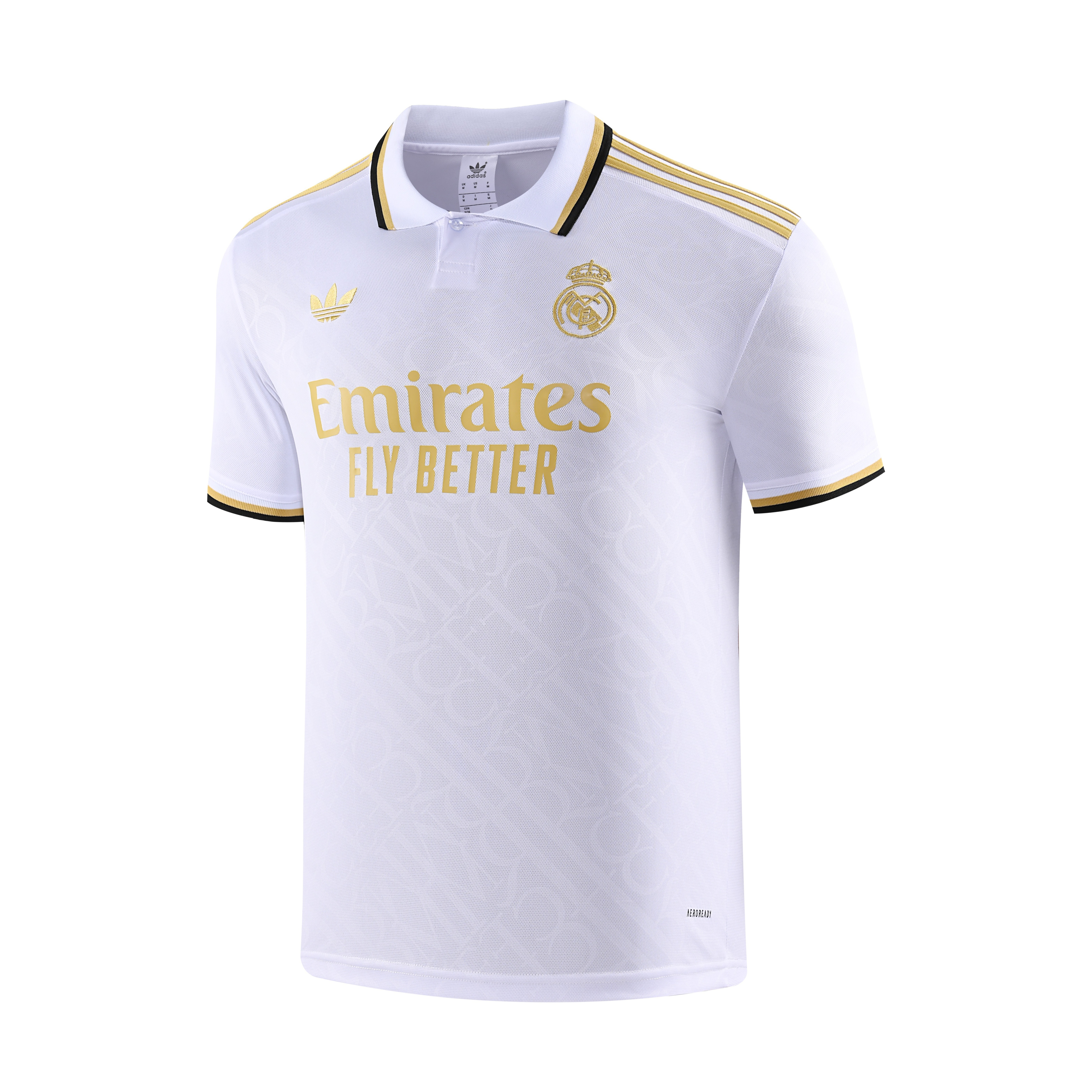 25-26 Real Madrid White Polo/25-26皇马白色Polo