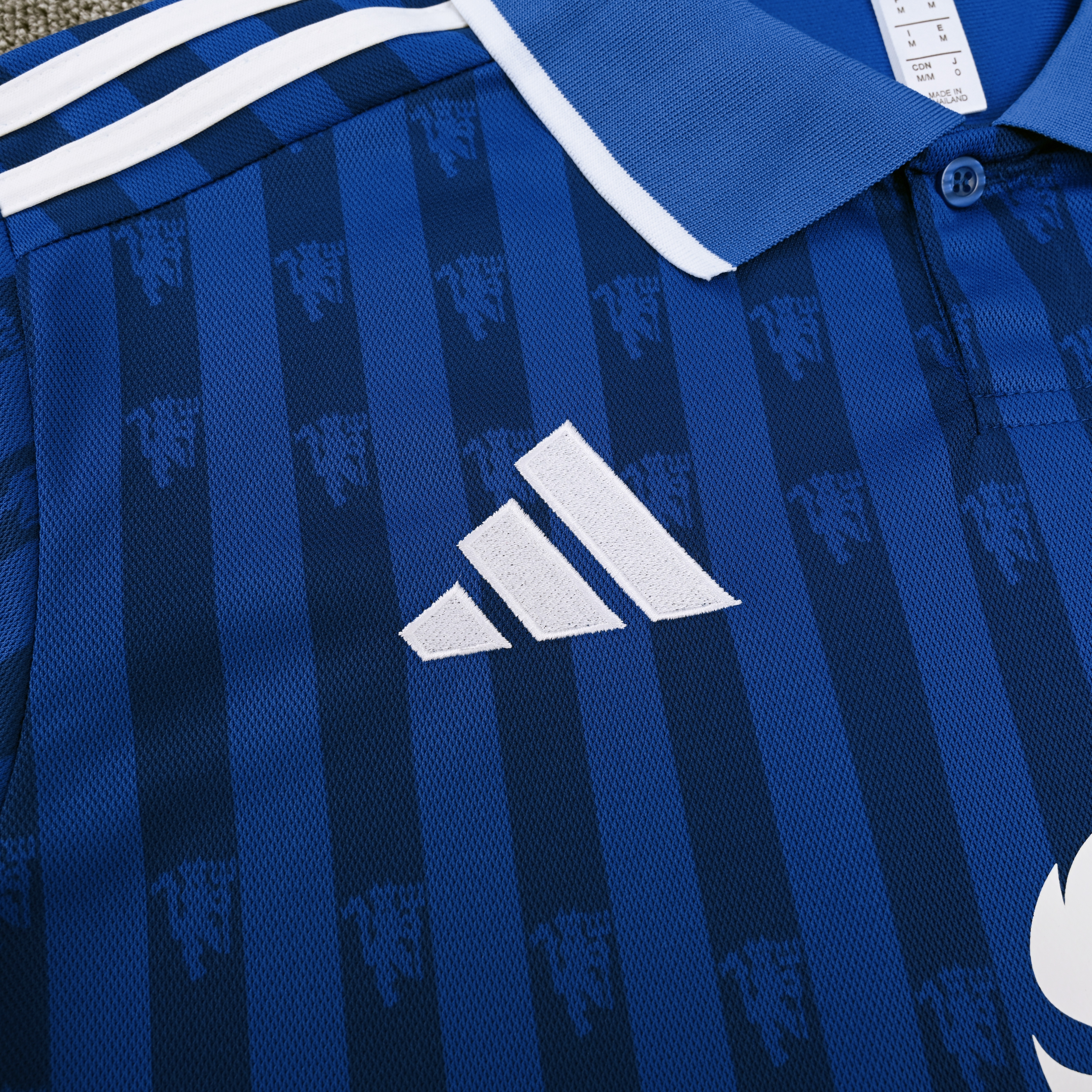 25-26 Manchester United Blue Polo/25-26曼联蓝色Polo