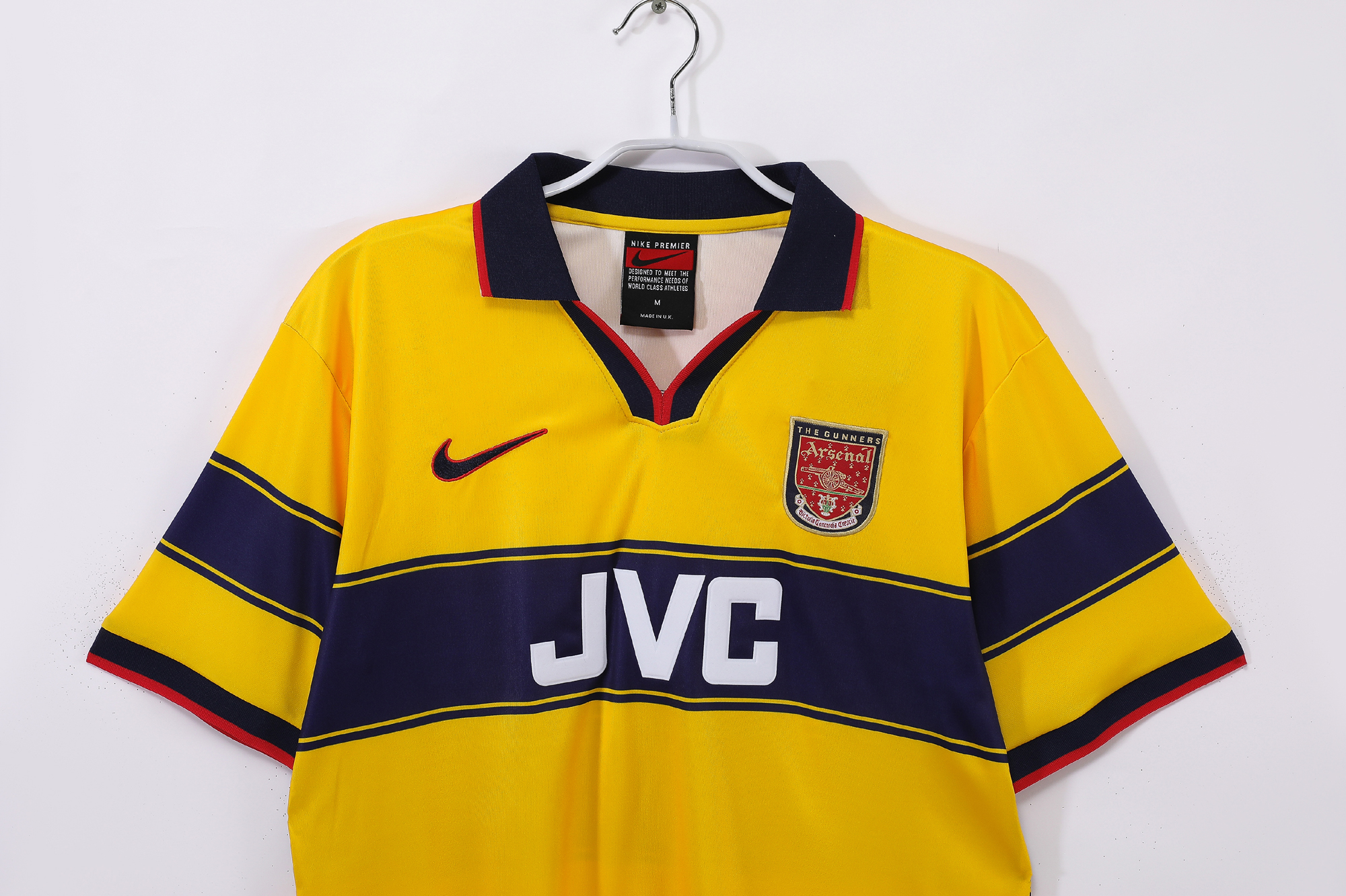 97-99 Arsenal Away Retro Jersey/97-99阿森纳客场