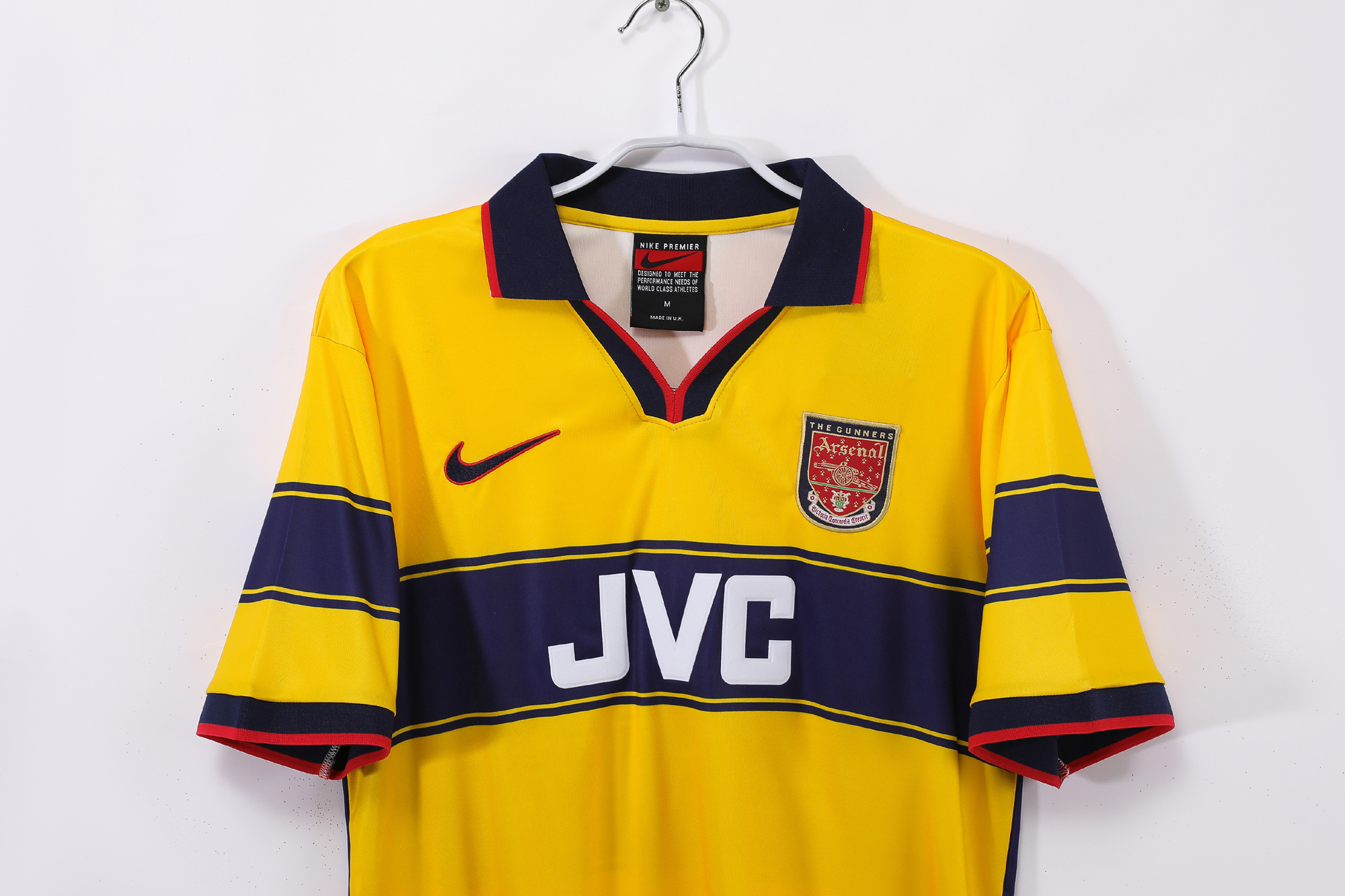 97-99 Arsenal Away Retro Jersey/97-99阿森纳客场