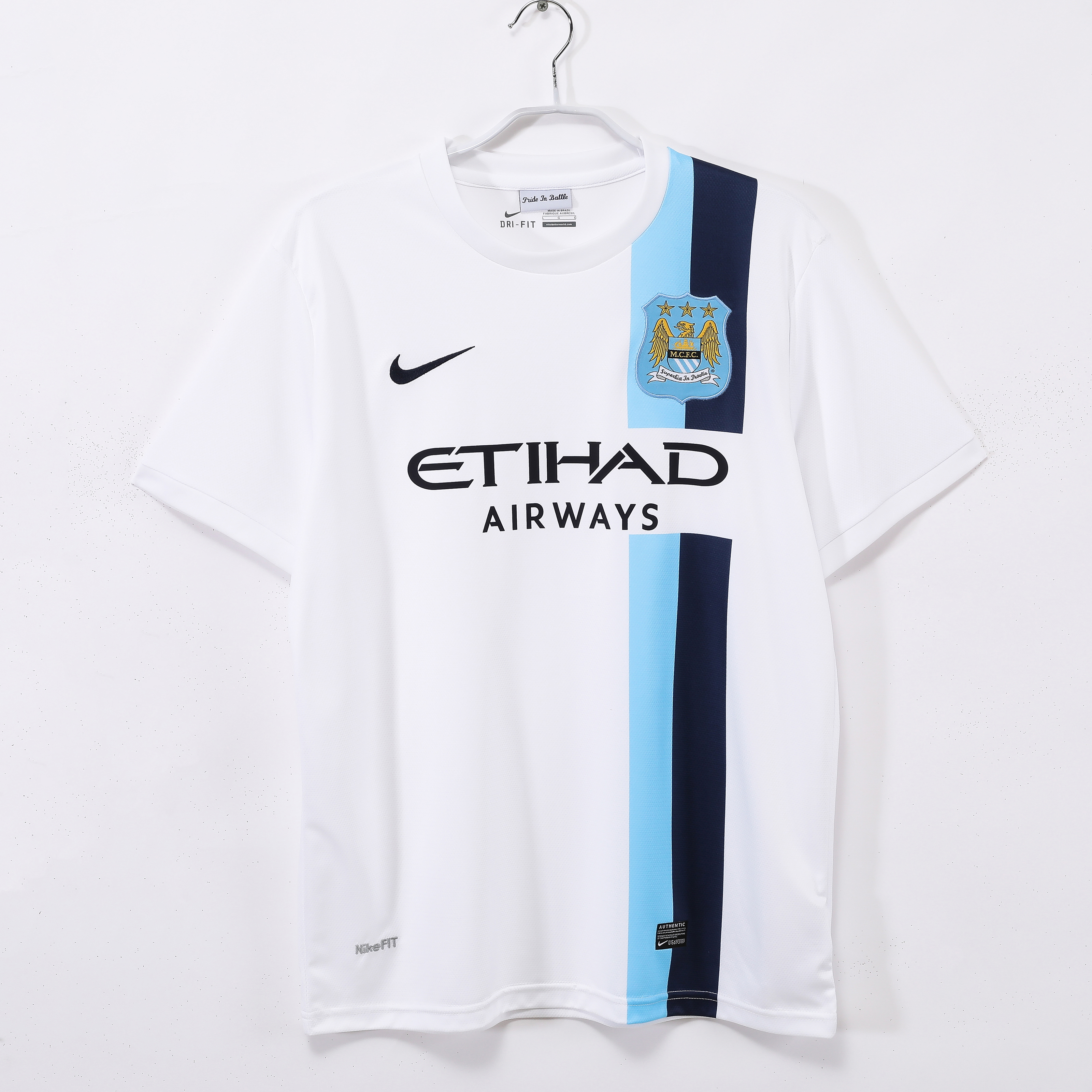 13-14 Manchester City Third Away Retro Jersey/13-14曼城第二客场