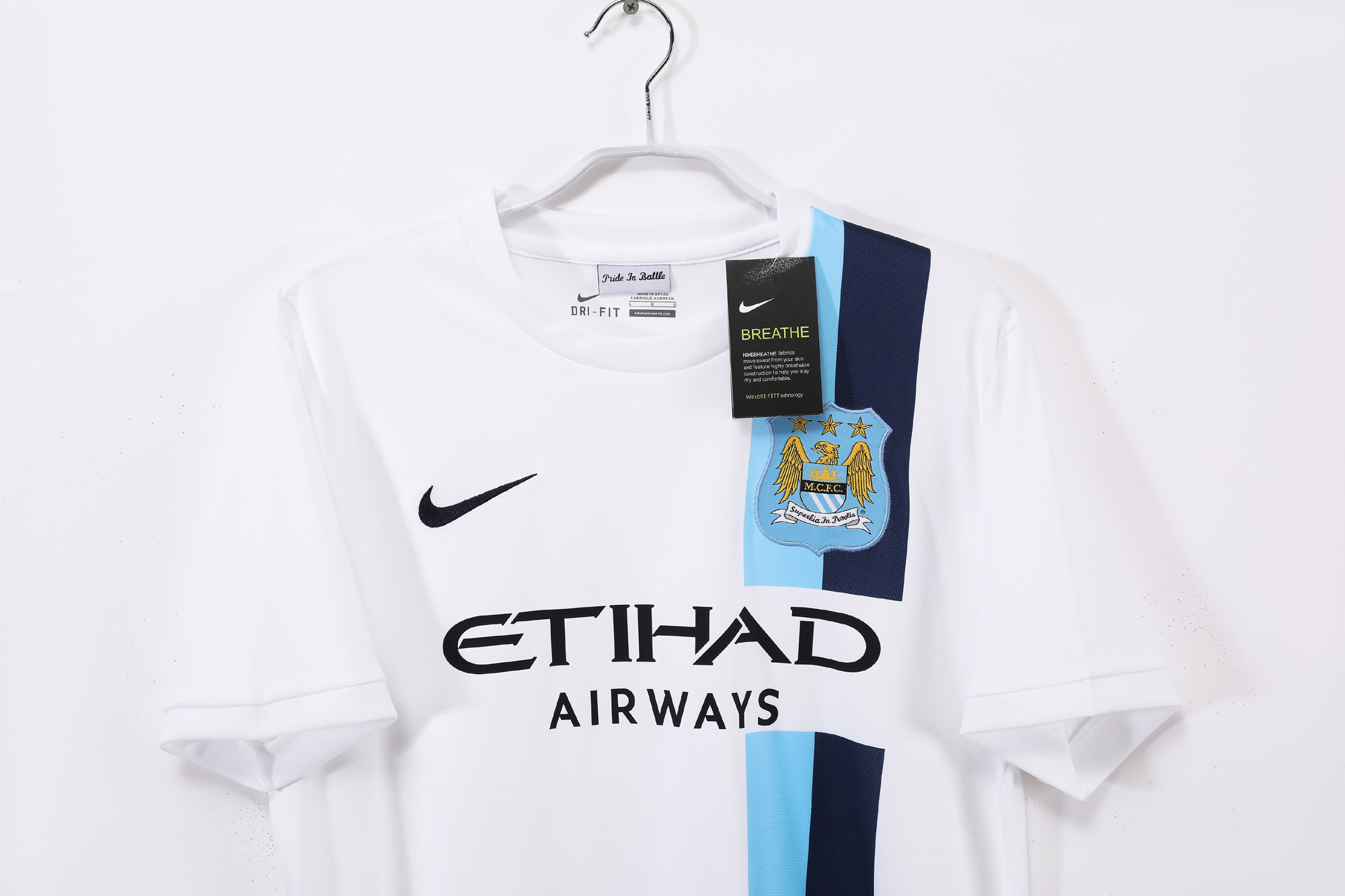13-14 Manchester City Third Away Retro Jersey/13-14曼城第二客场