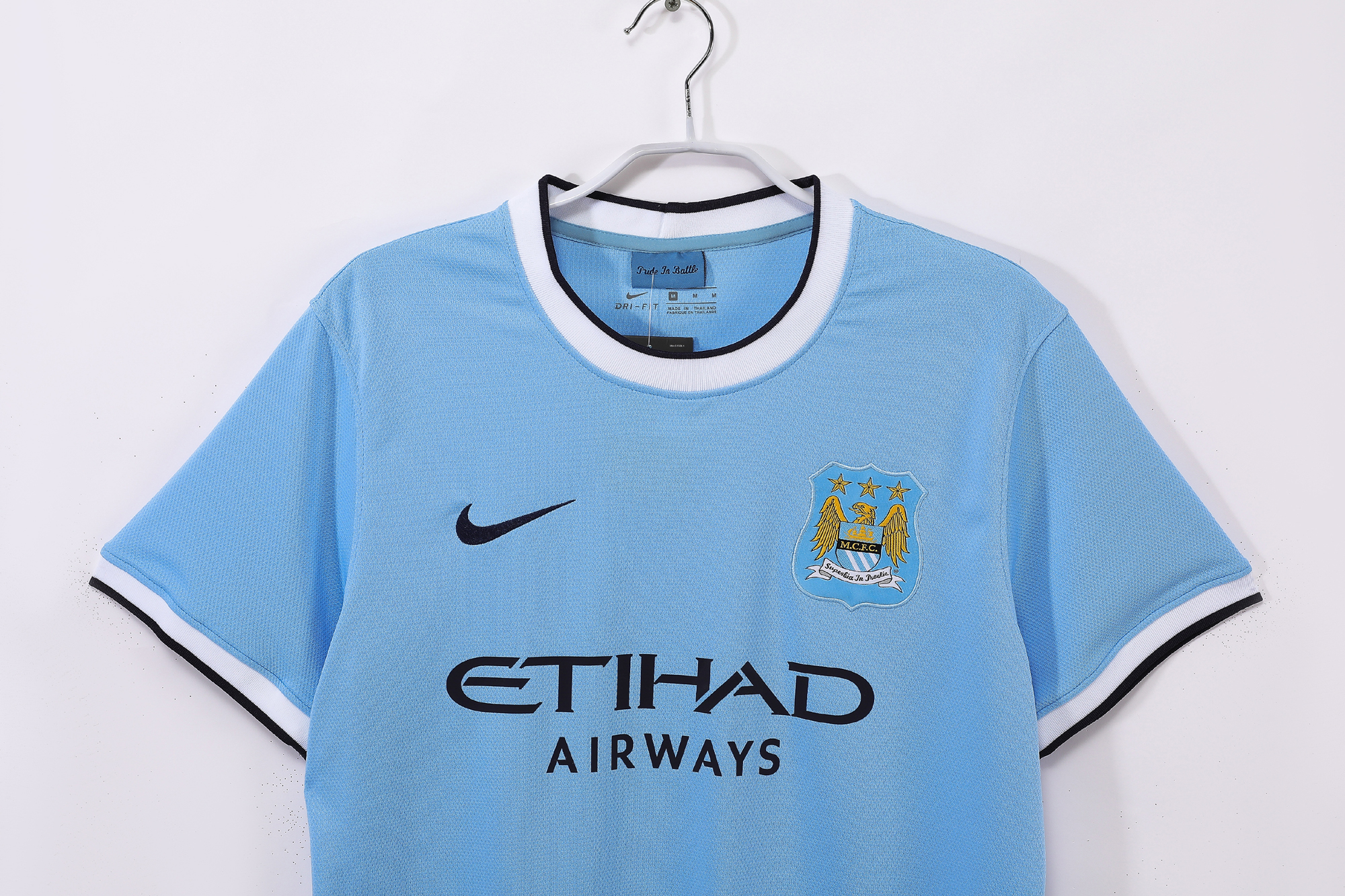13-14 Manchester City Home Retro Jersey/13-14曼城主场