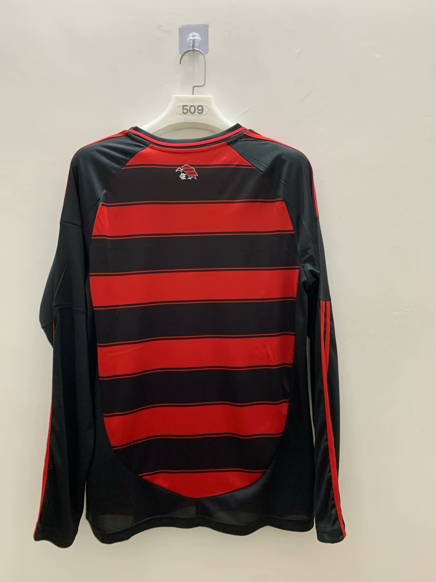 25-26 Flamengo Home Long Sleeve Fans Jersey/25-26佛拉门戈主场长袖,球迷版