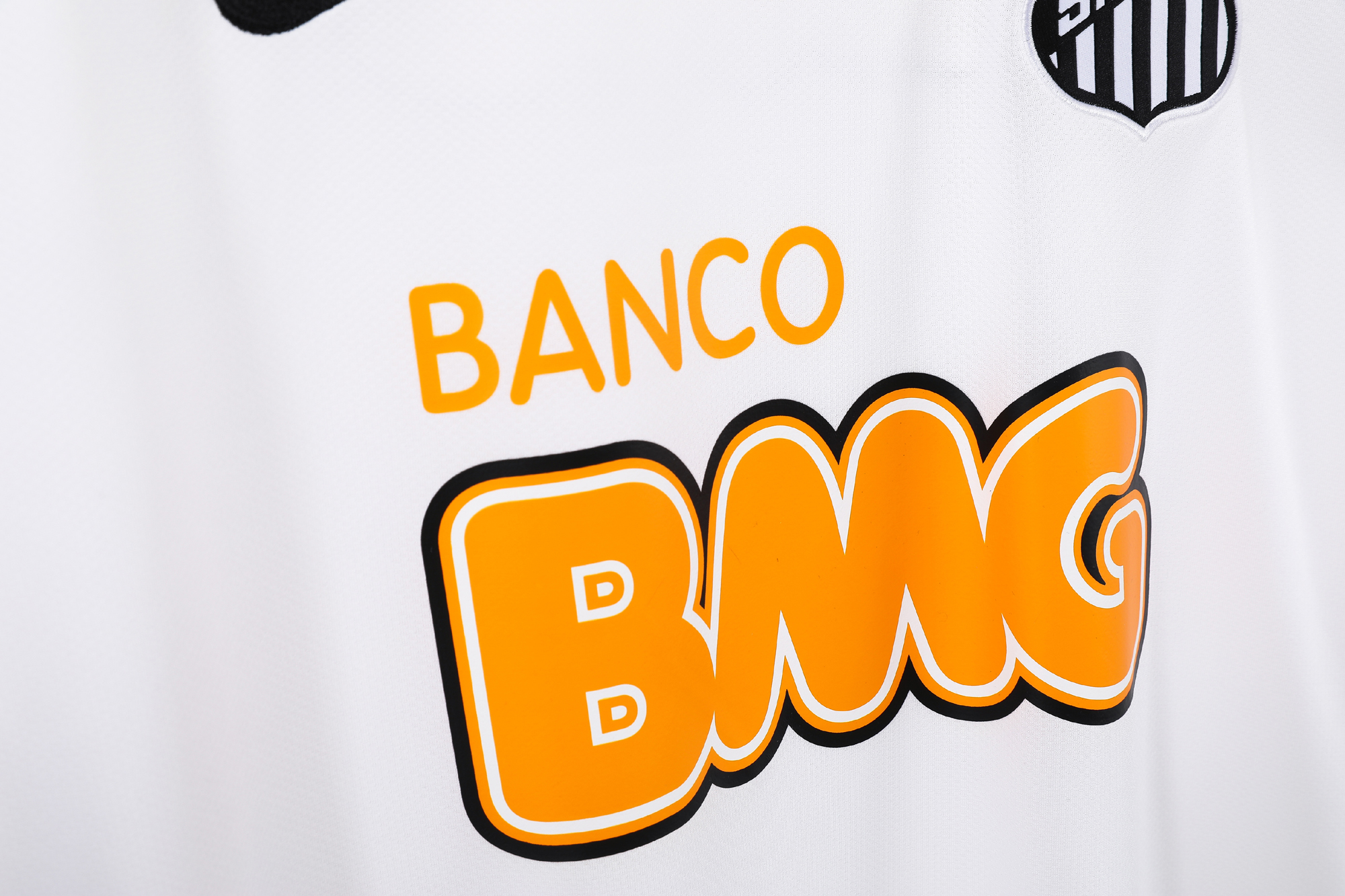 2013 Santos Home Retro Jersey/2013 桑托斯主场(带肩部广告款式）