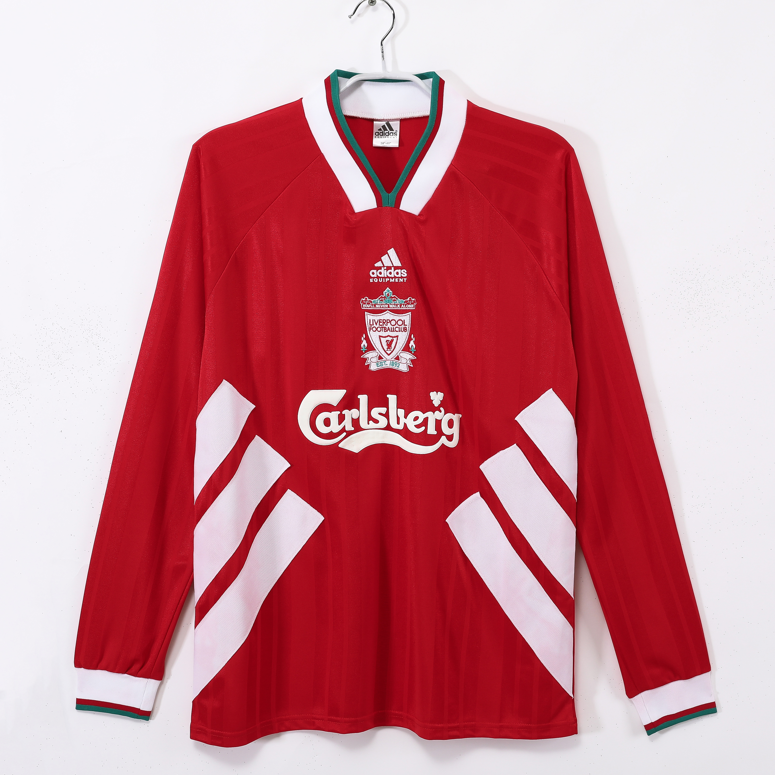 93-95 Liverpool Home Retro Long Sleeve Jersey/93-95 利物浦主场长袖