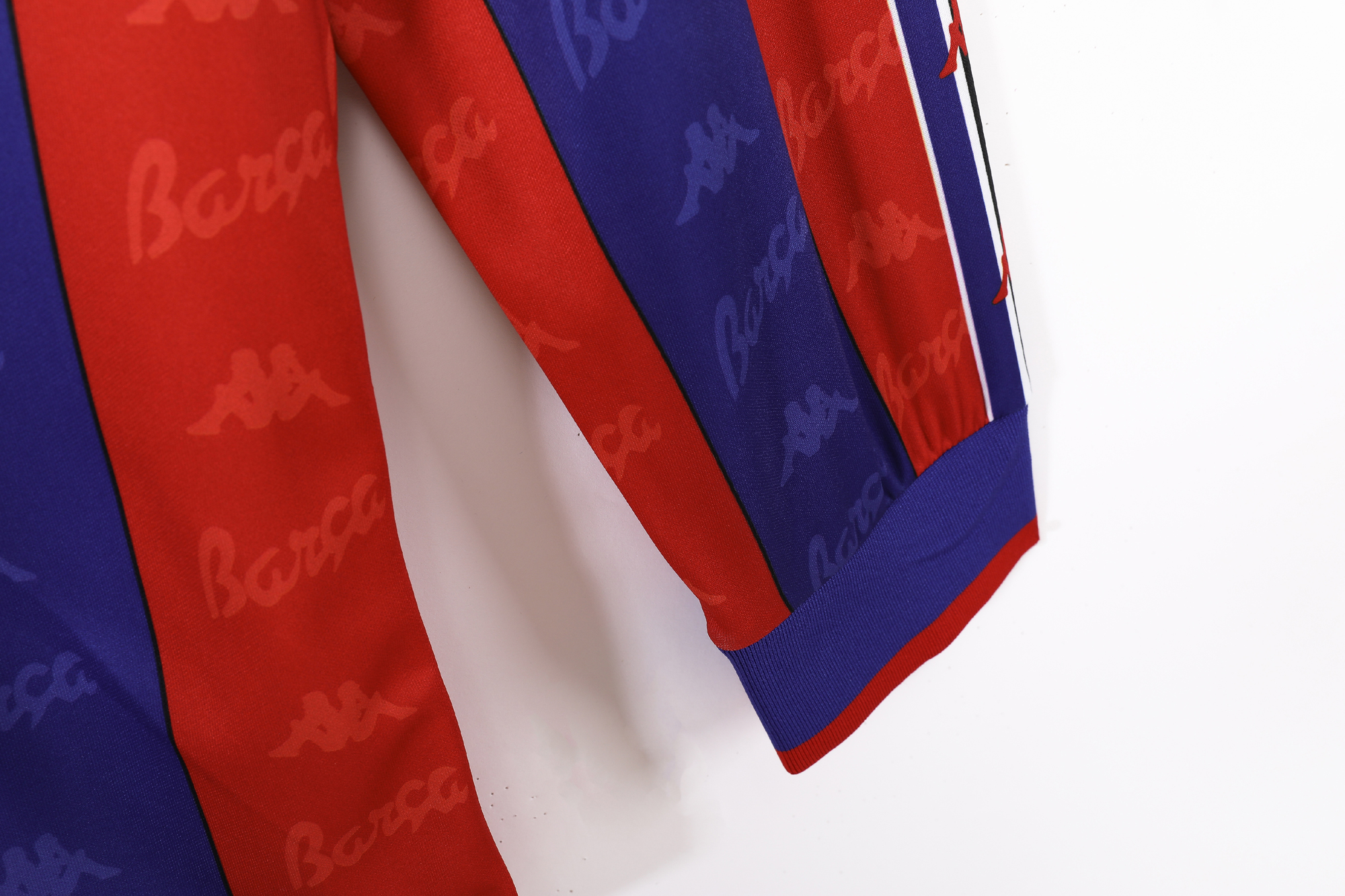 95-97 Barcelona Home Retro Long Sleeve Jersey/95-97巴萨主场长袖