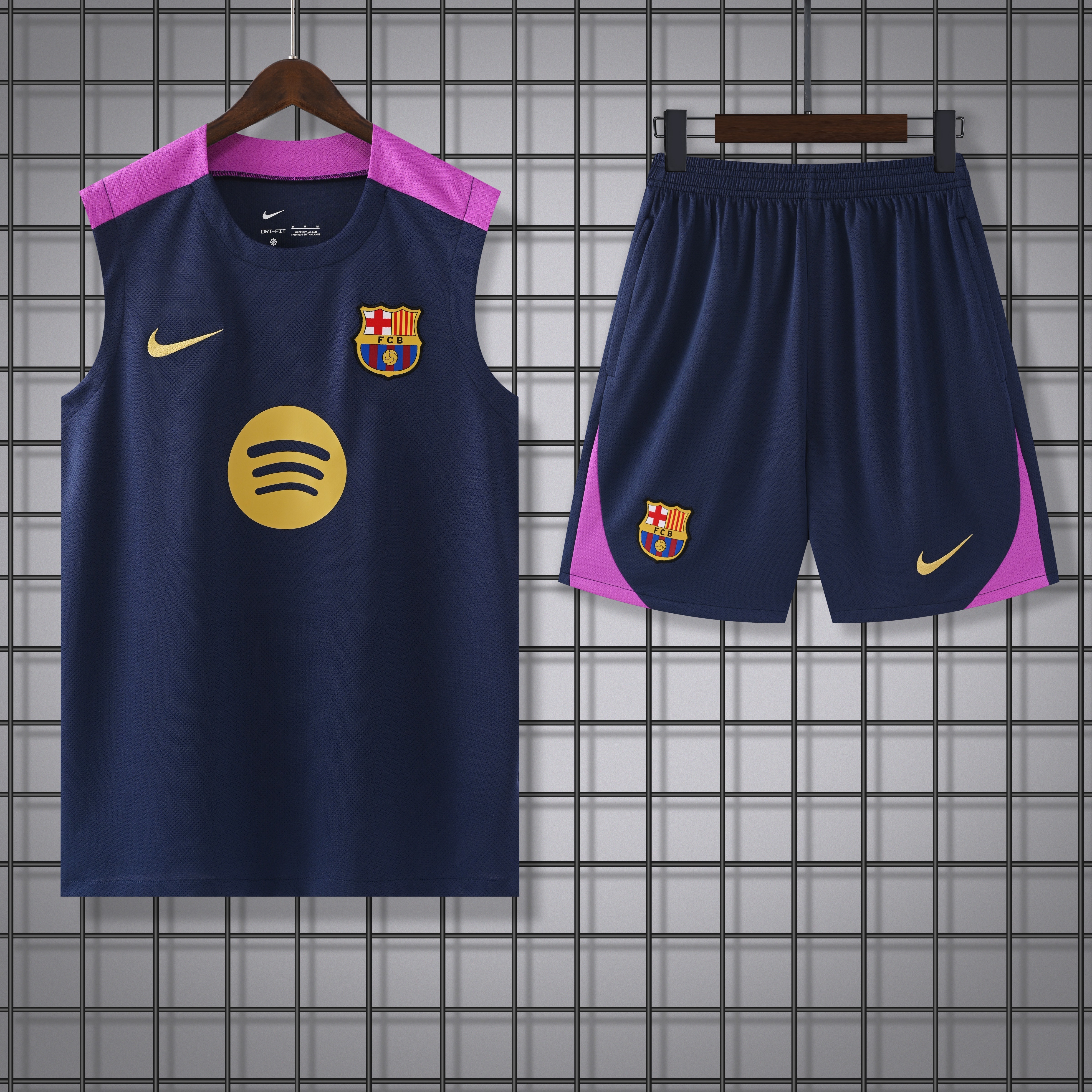 25-26 Barcelona Vest Training Suit/25-26巴萨背心训练服