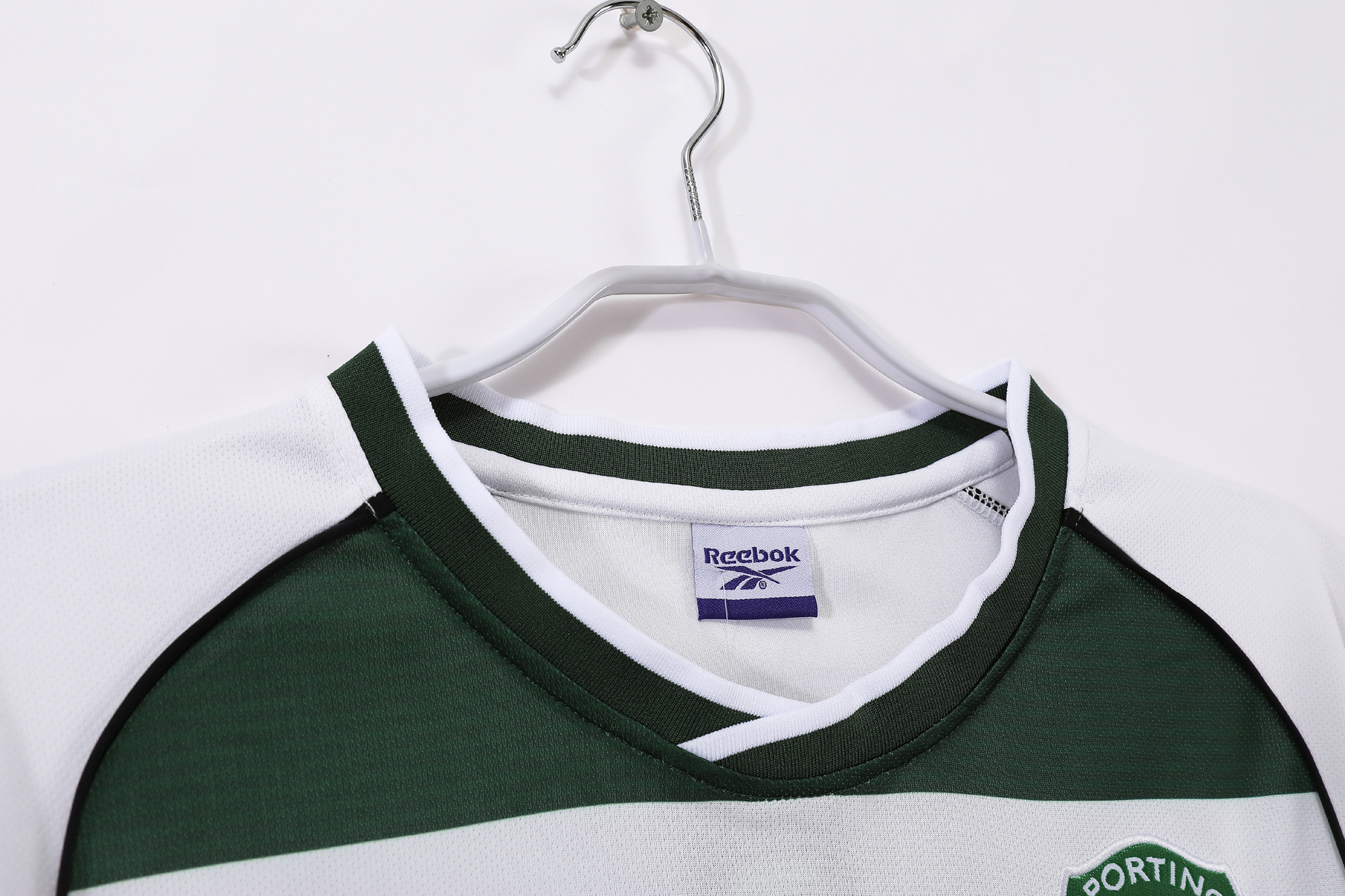 01-03 Sporting CP Home Long Sleeve Retro Jersey/01-03里斯本主场长袖