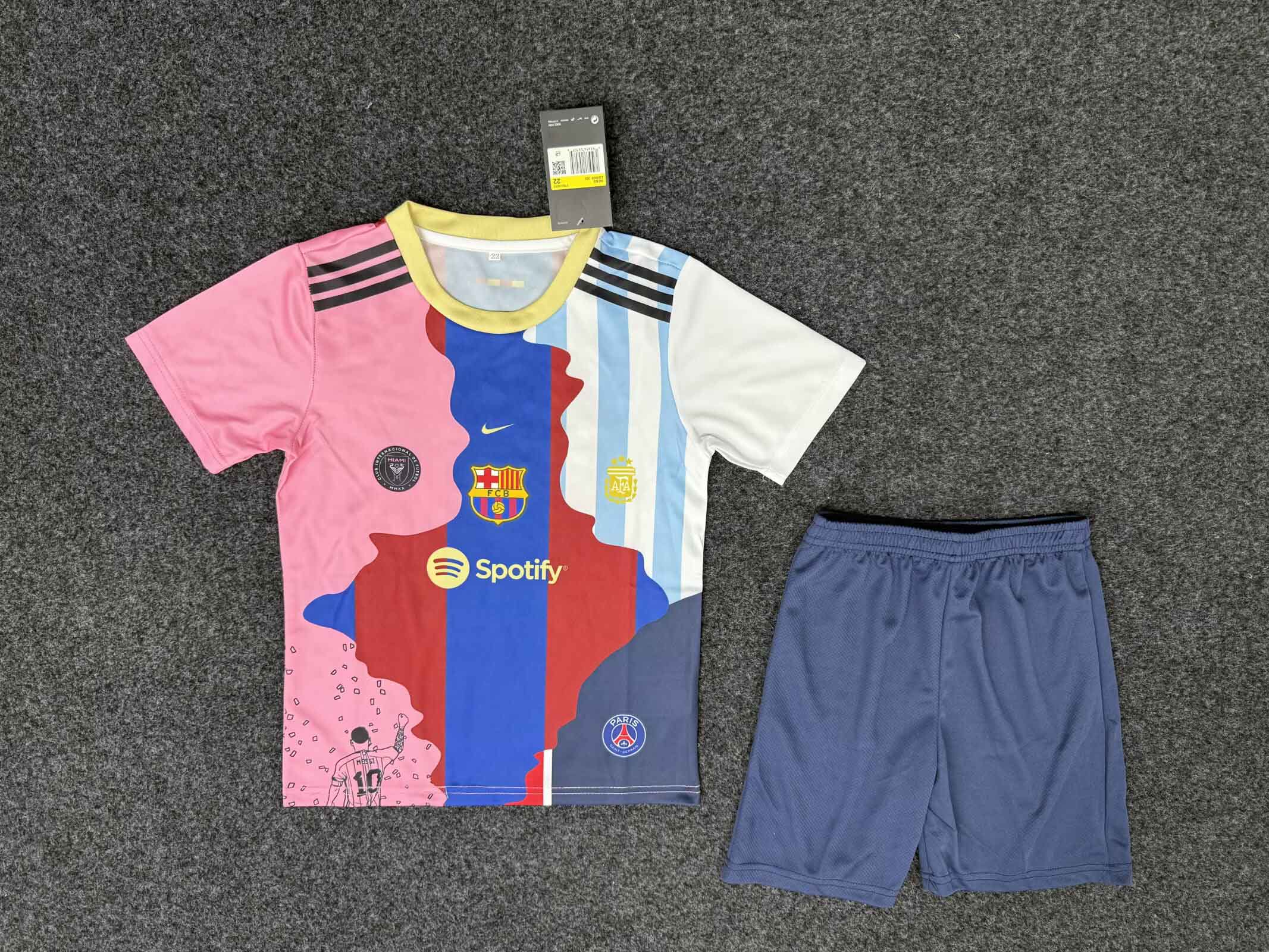 25-26 Messi Special Kid Kit/25-26 梅西特别童装