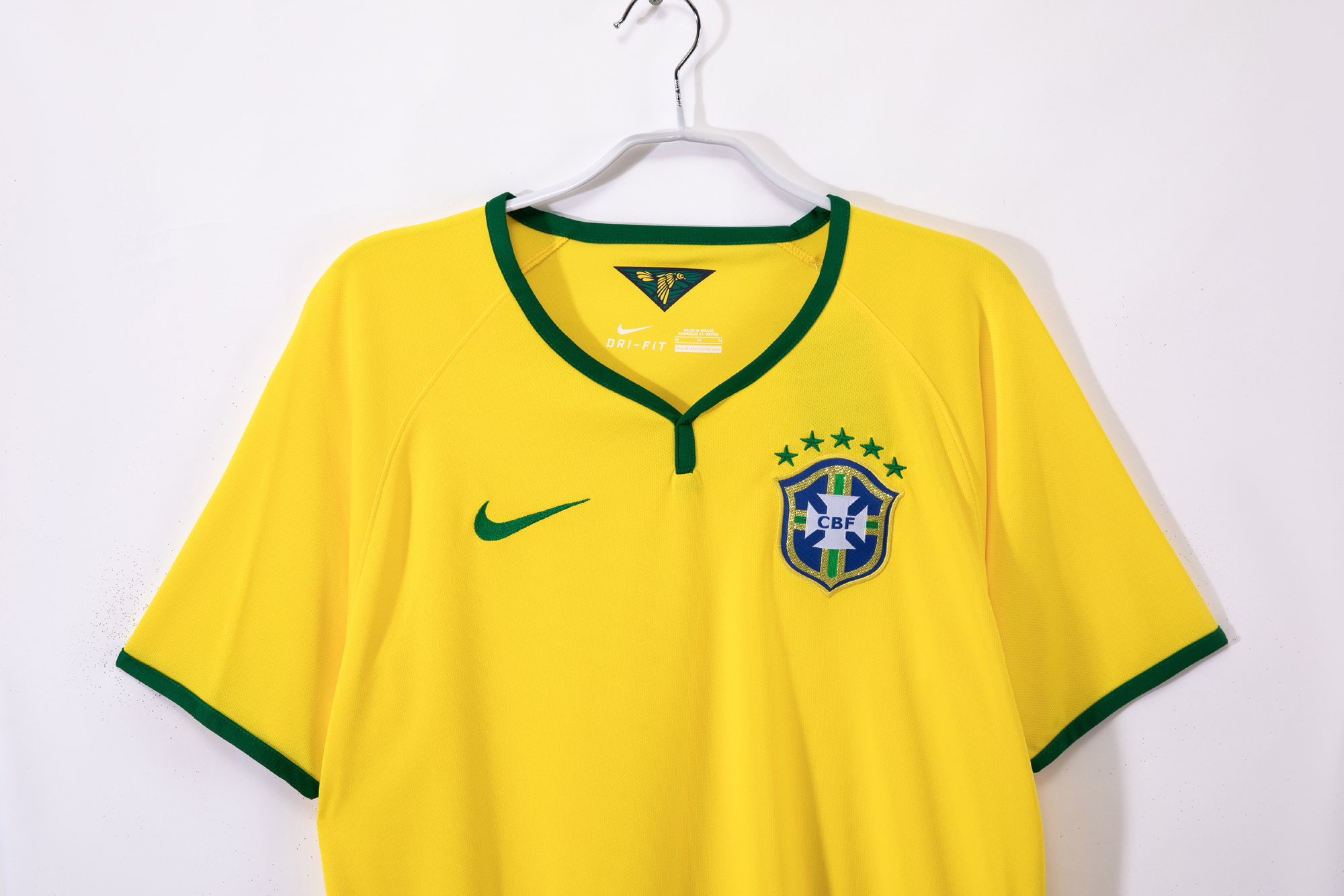 2014 Brazil Home Retro Jersey/2014巴西主场