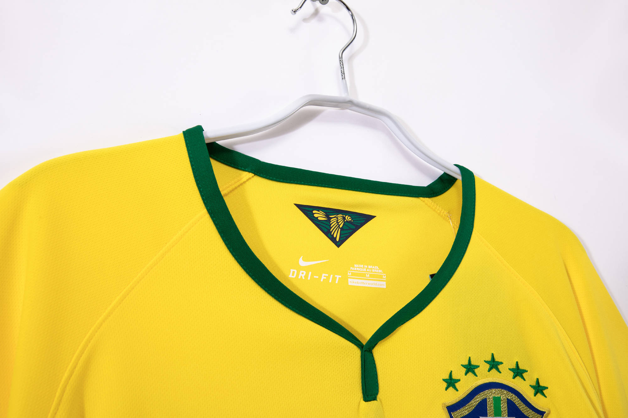 2014 Brazil Home Retro Jersey/2014巴西主场