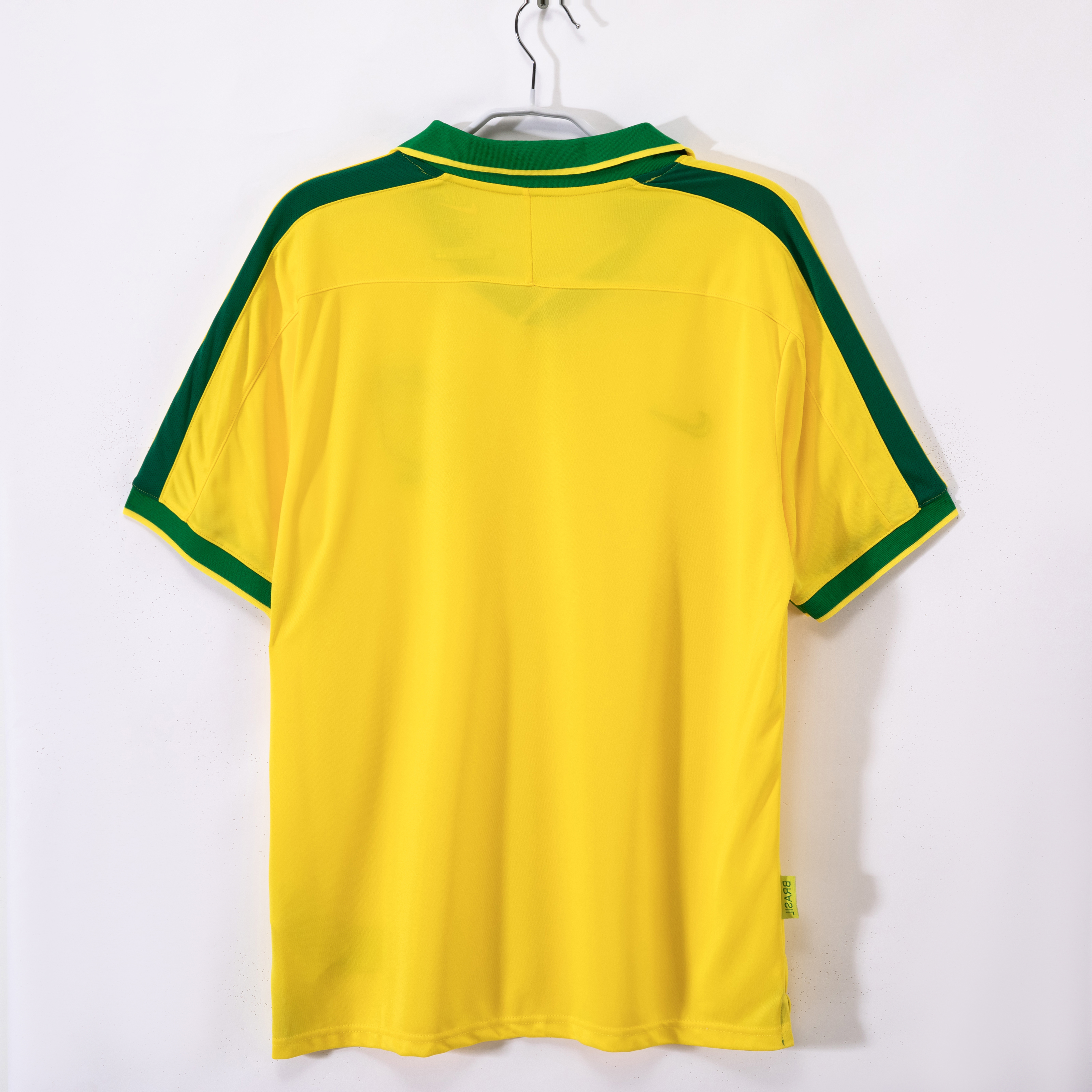 1997 Brazil Home Retro Jersey/1997巴西主场