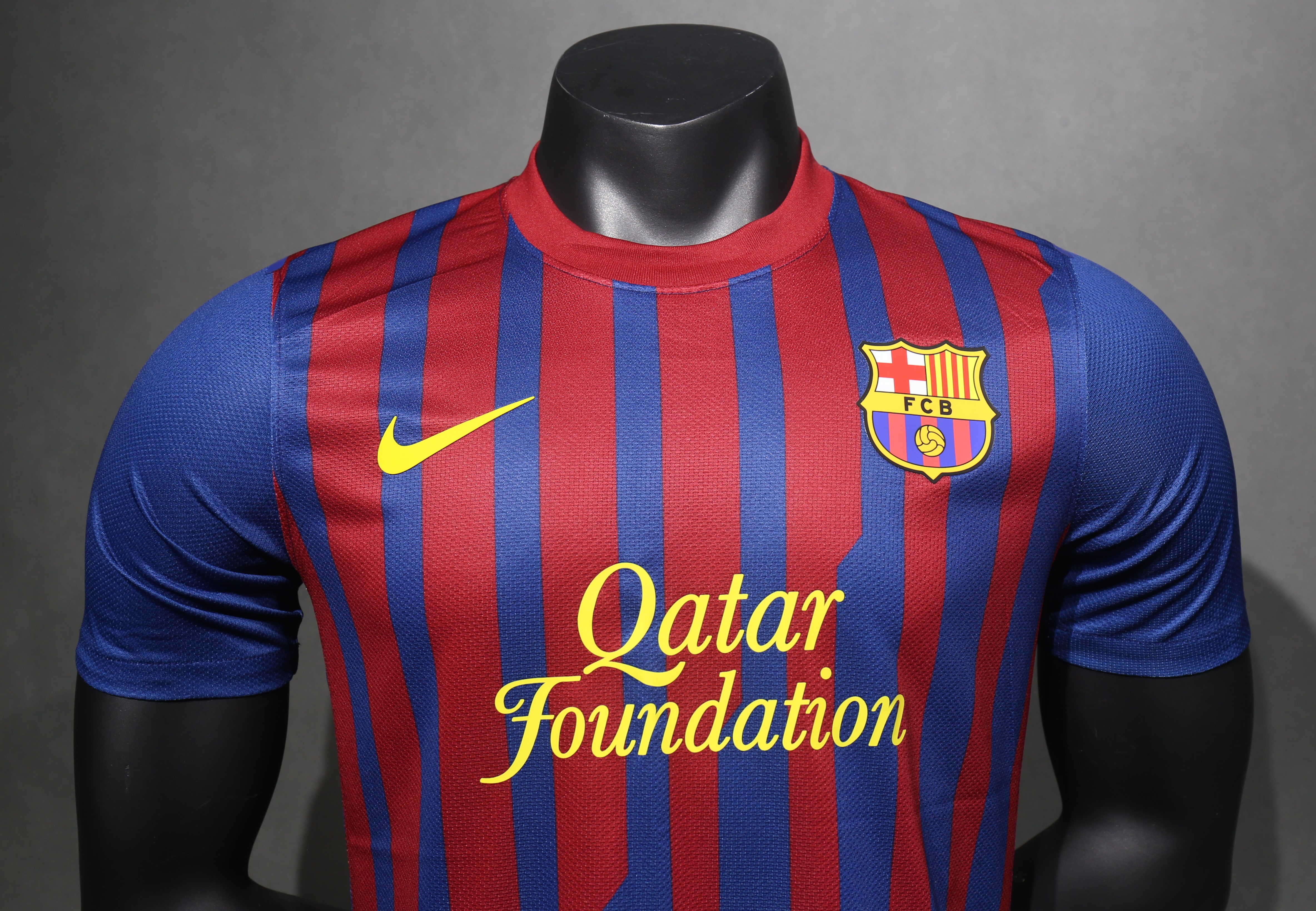 11-12 Barcelona Home Player Retro Jersey/11-12巴萨主场球员