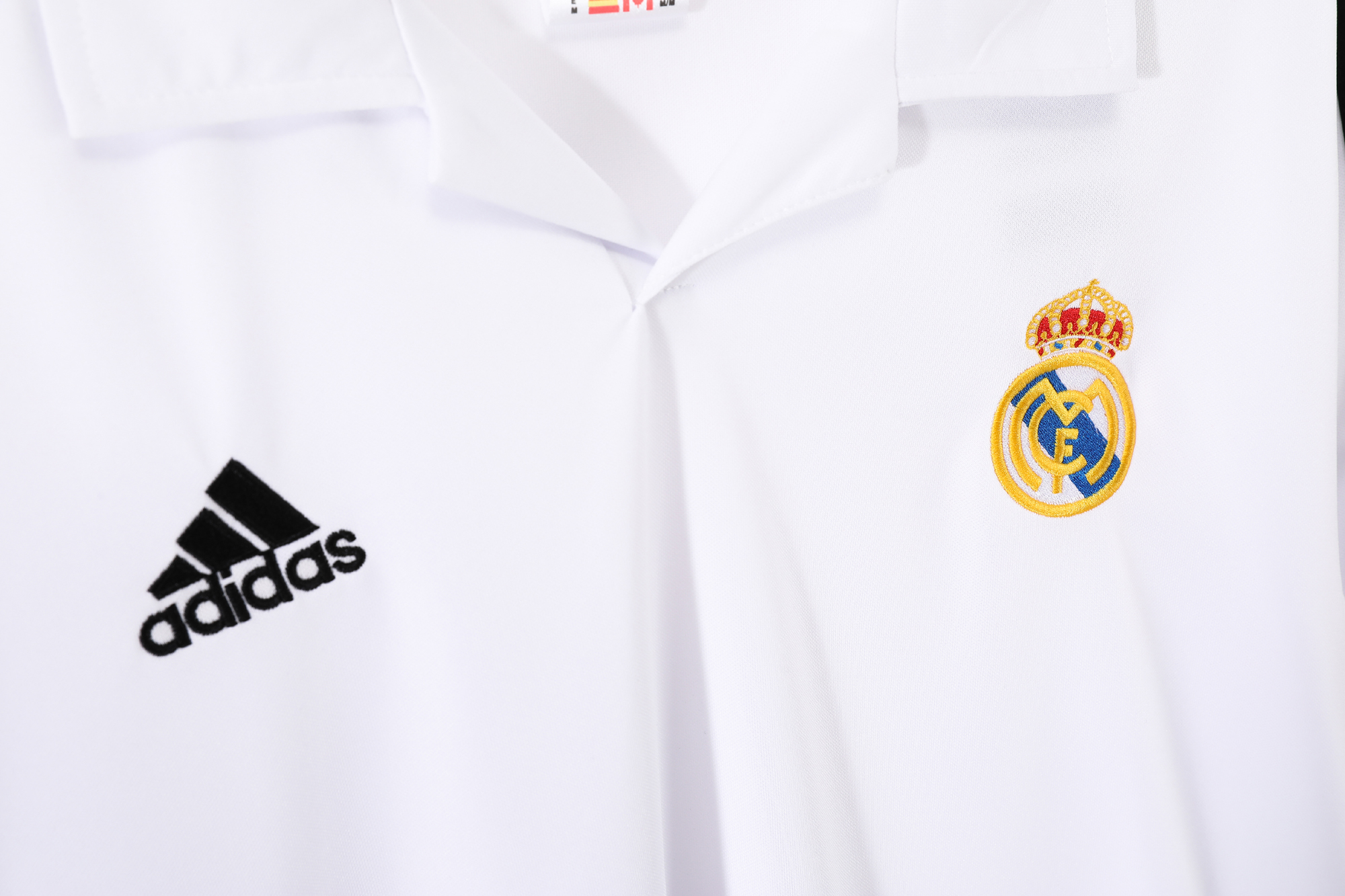 02-03 Real Madrid Home Retro Long Sleeve jersey/02-03皇马主场长袖