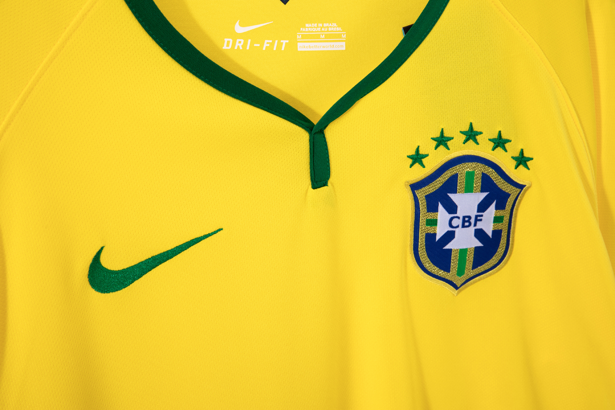 2014 Brazil Home Retro Jersey/2014巴西主场