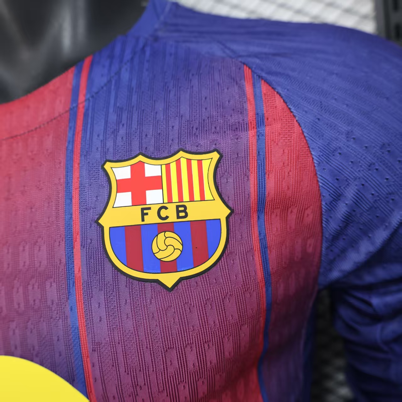 25-26 Barcelona Home Player Long Sleeve Jersey/ 25-26 巴萨主场球员长袖