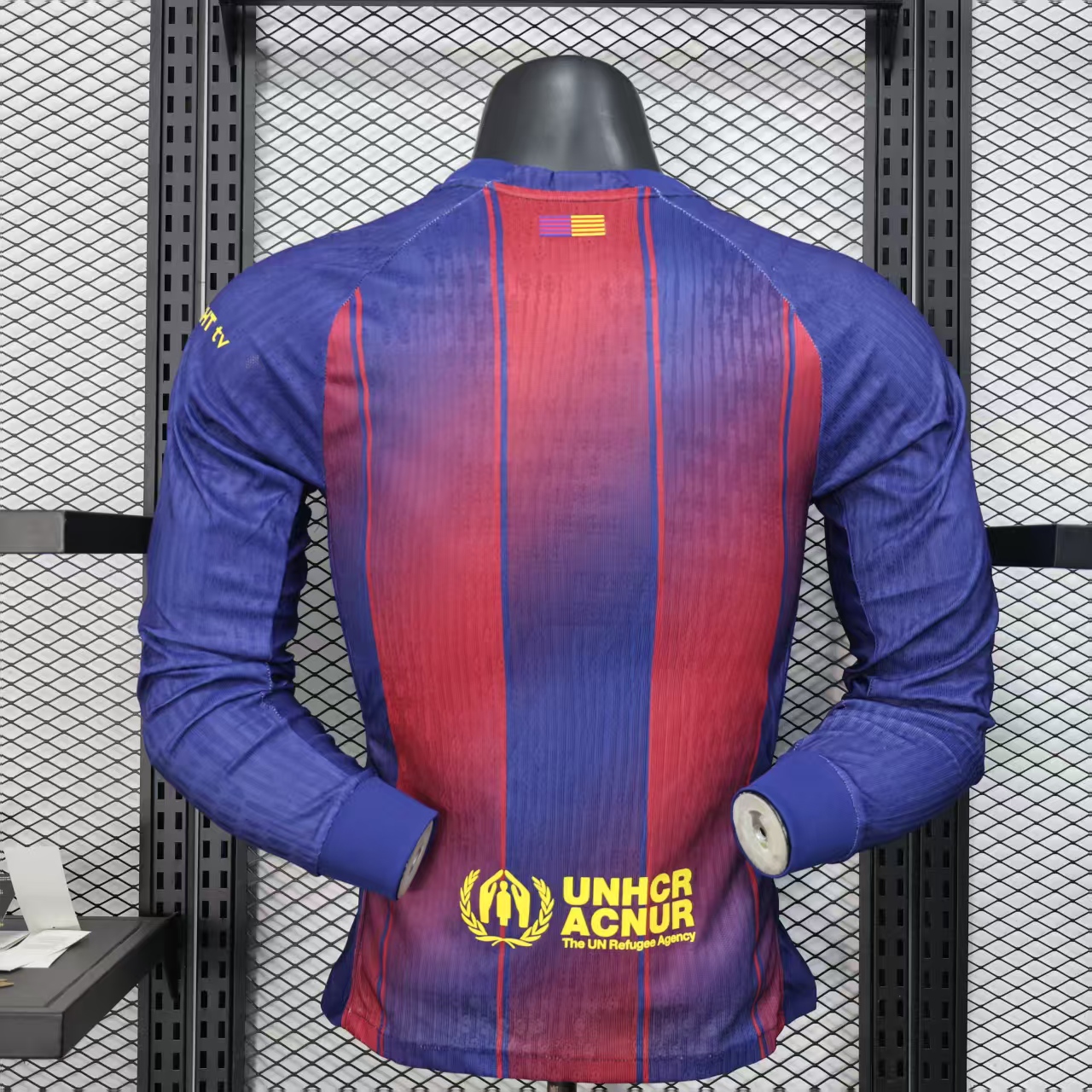 25-26 Barcelona Home Player Long Sleeve Jersey/ 25-26 巴萨主场球员长袖