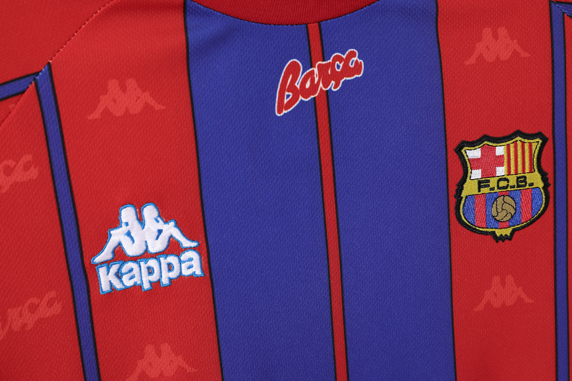 97-98 Barcelona Home Retro Jersey/97-98巴萨主场